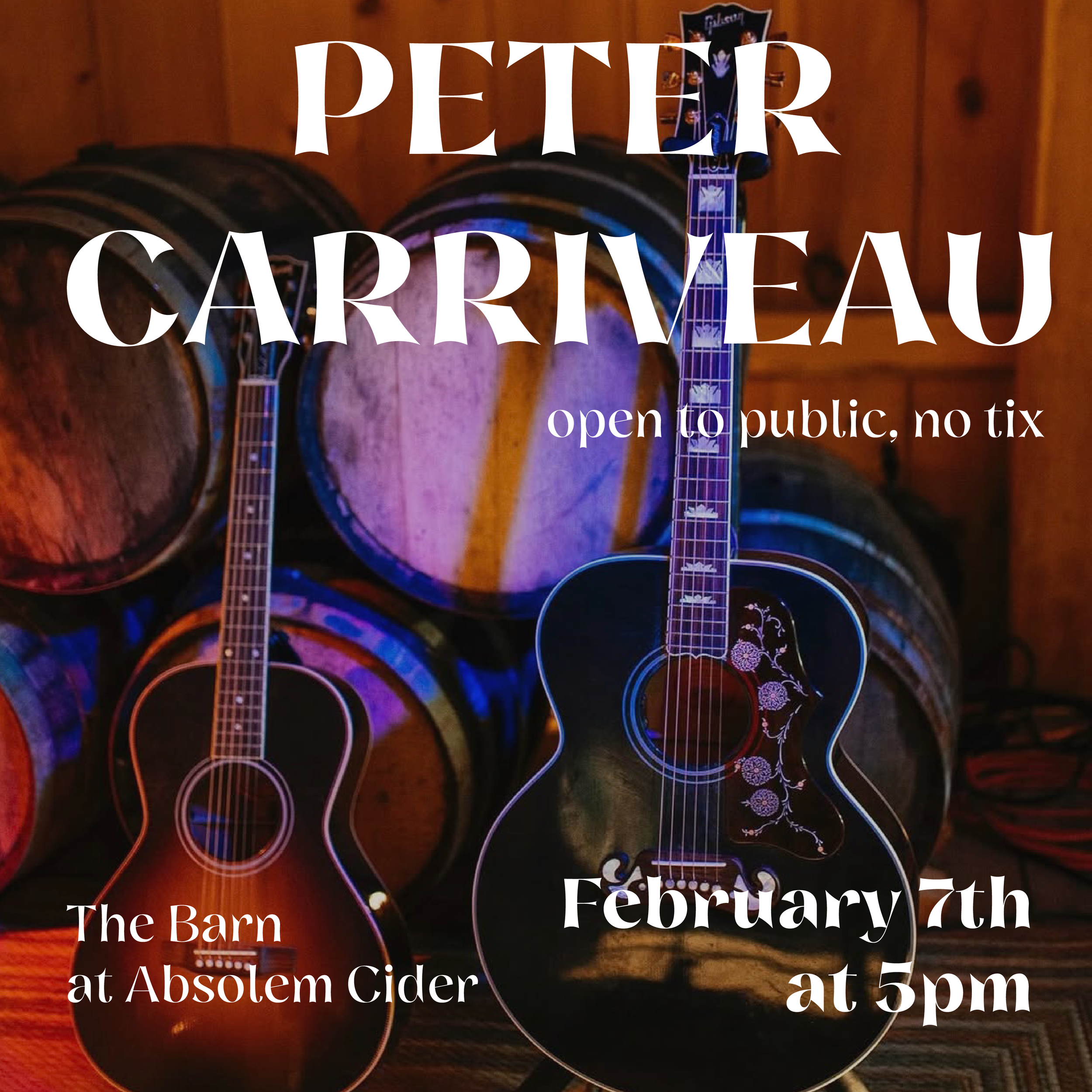 Barn Sessions: Peter Carriveau