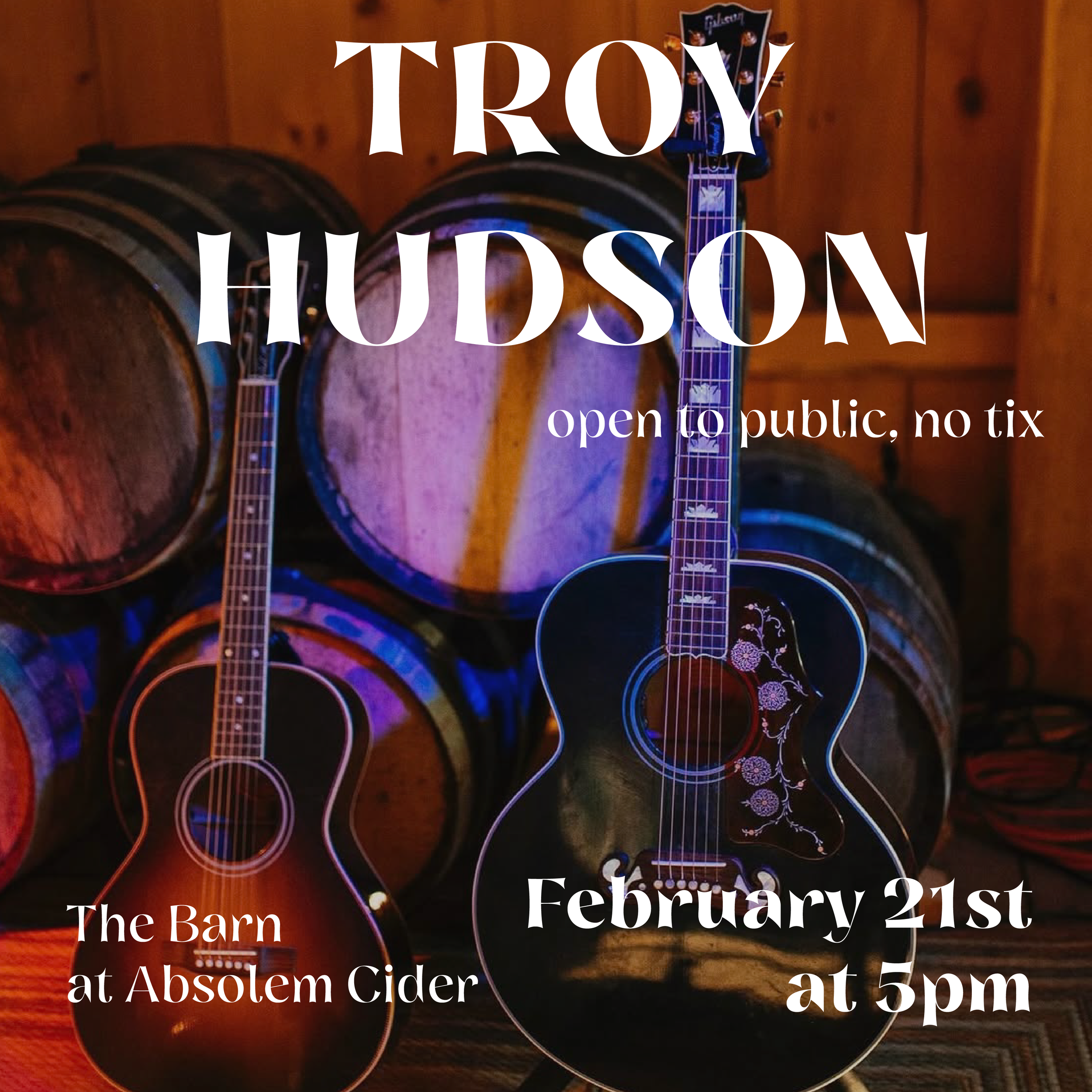 Barn Sessions: Troy Hudson