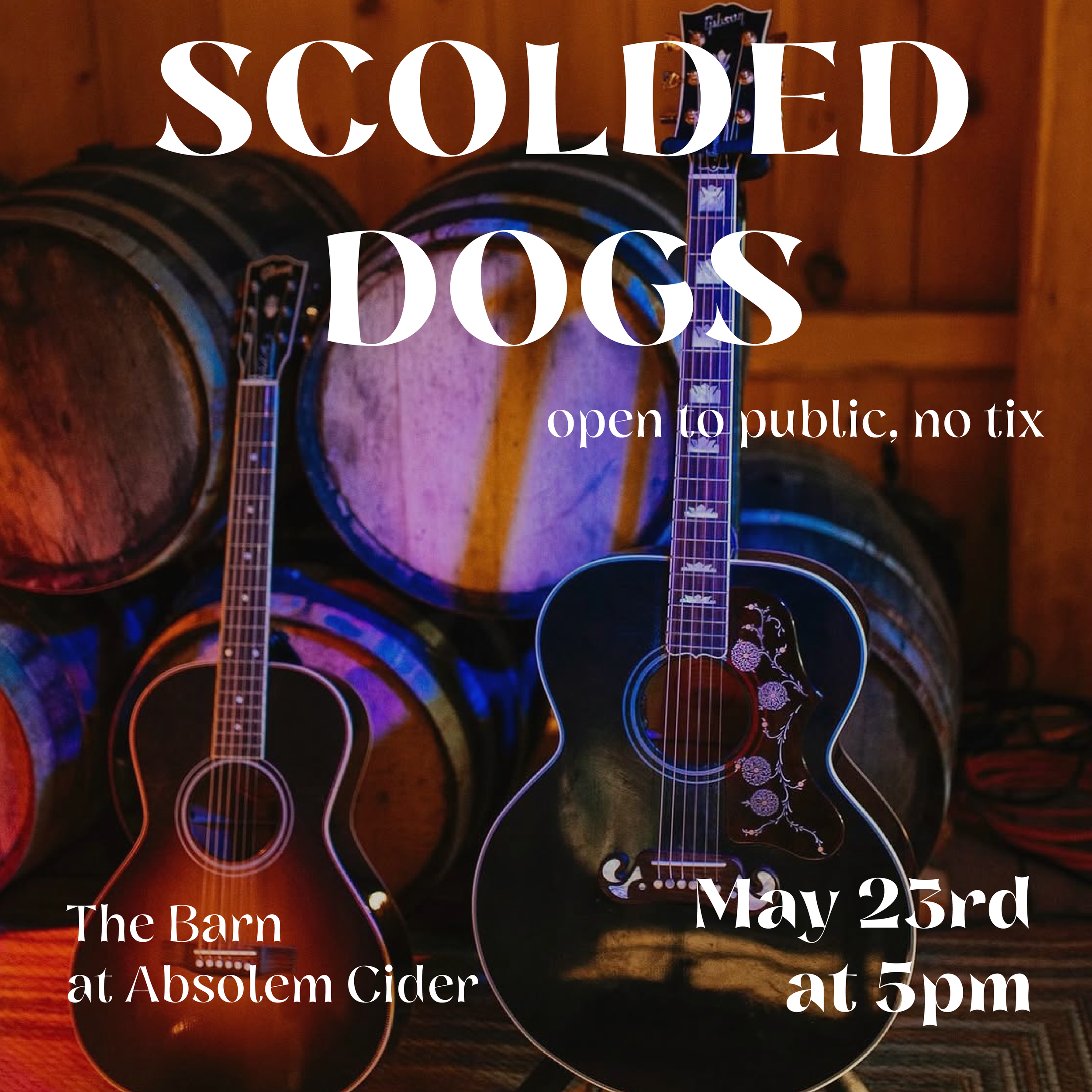 Barn Sessions: Scolded Dogs