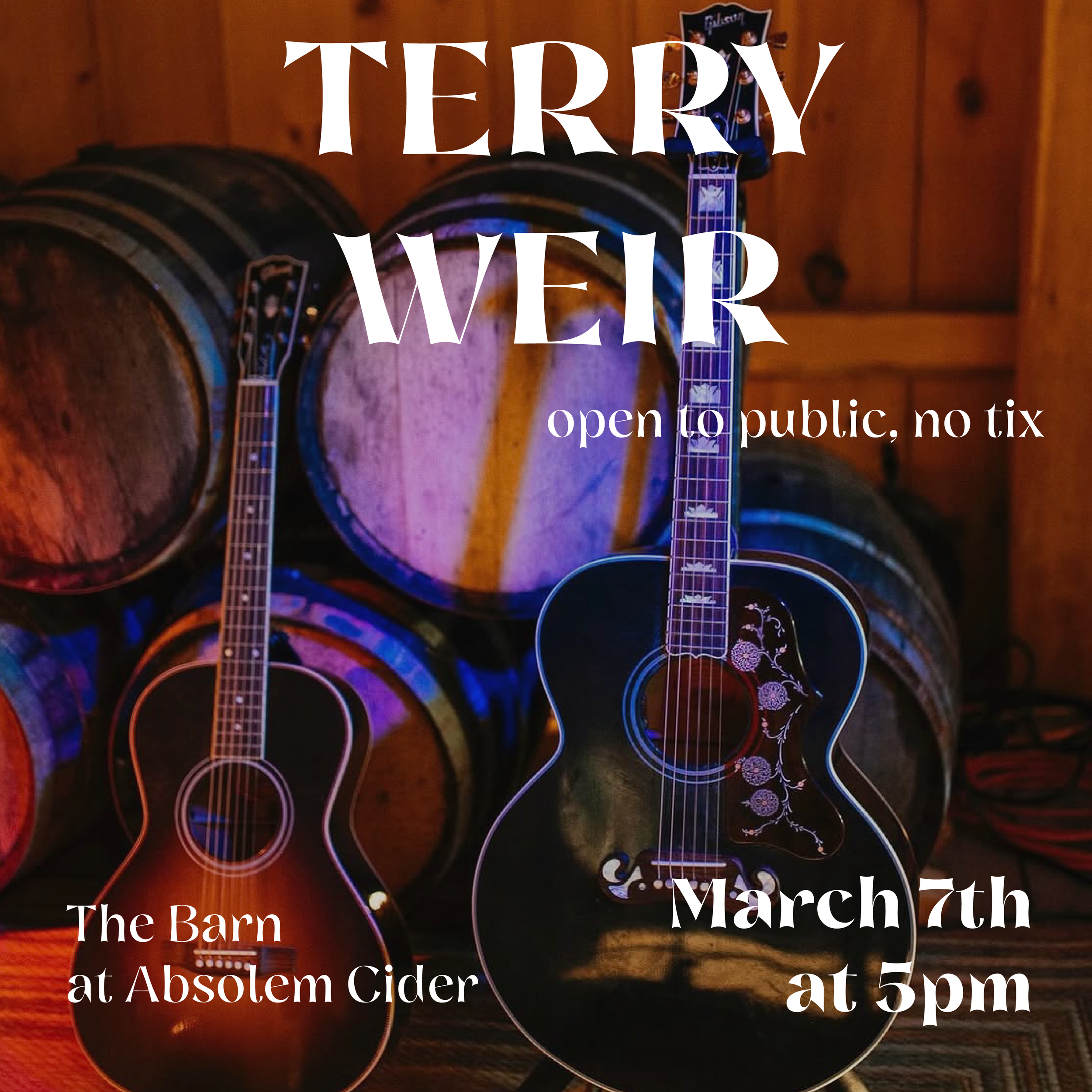 Barn Sessions: Terry Weir