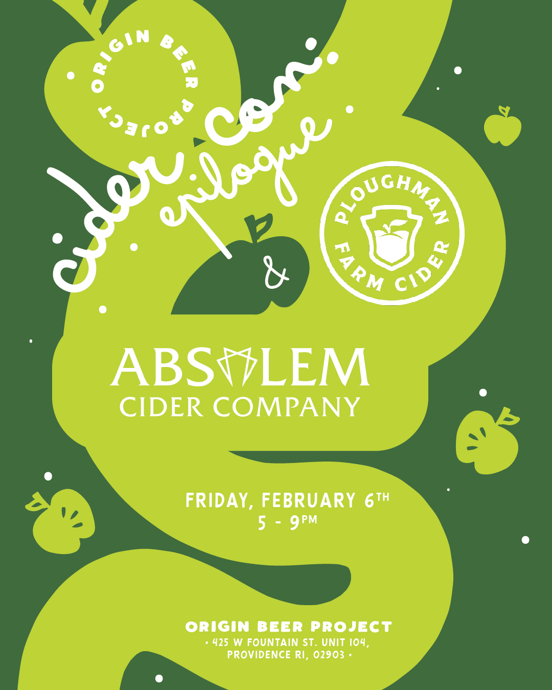 CiderCon: Epilogue at Origin Beer Project