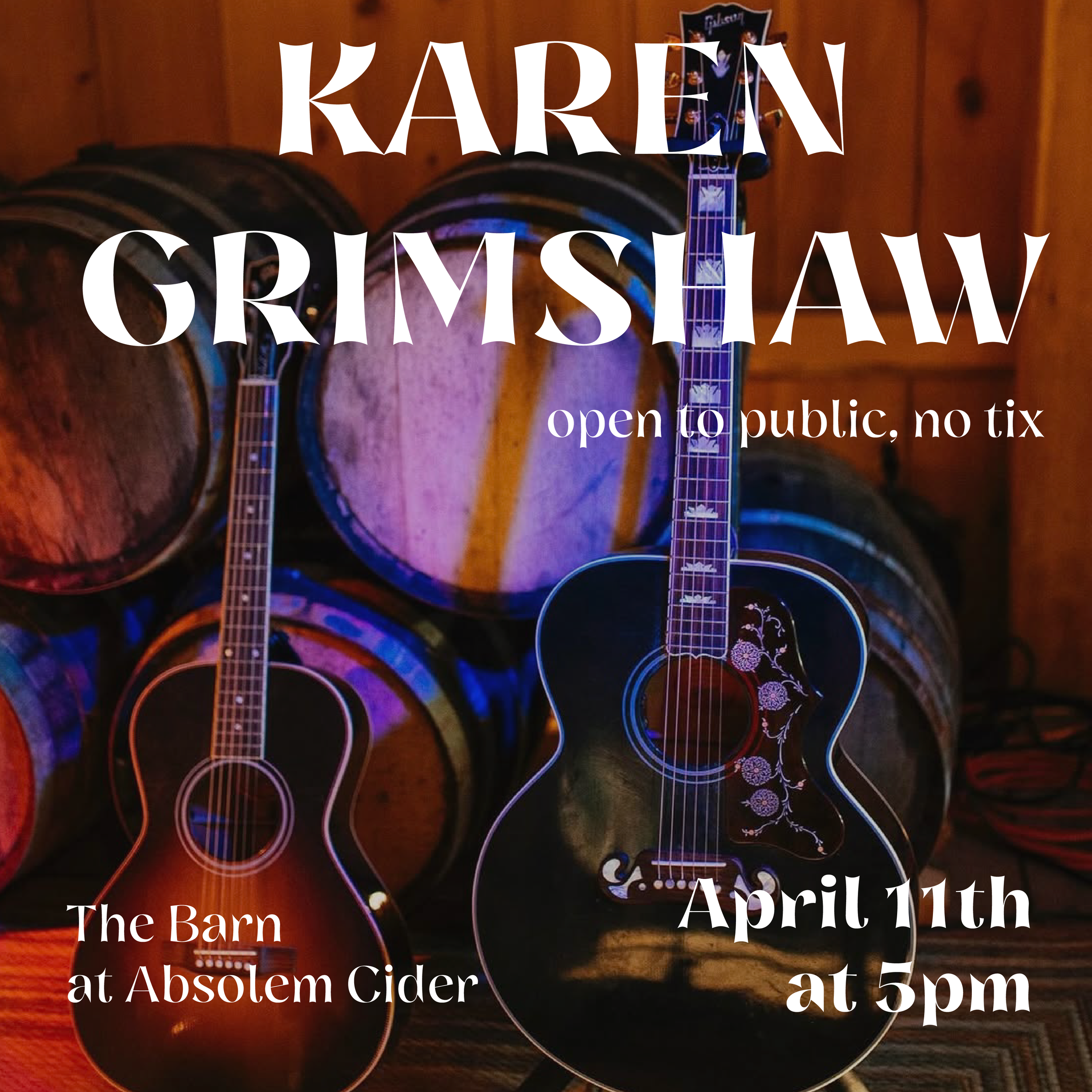 Barn Sessions: Karen Grimshaw