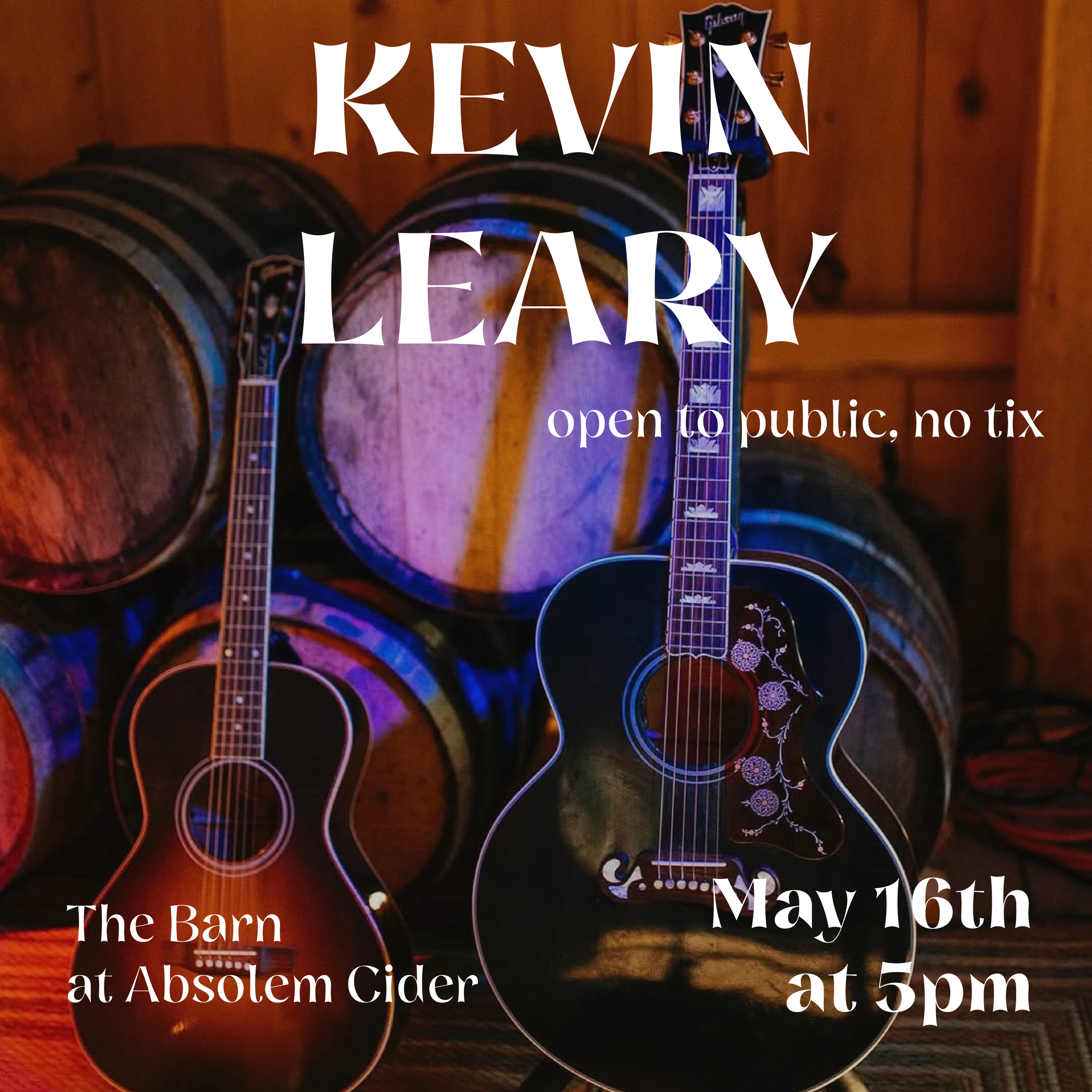 Barn Sessions: Kevin Leary