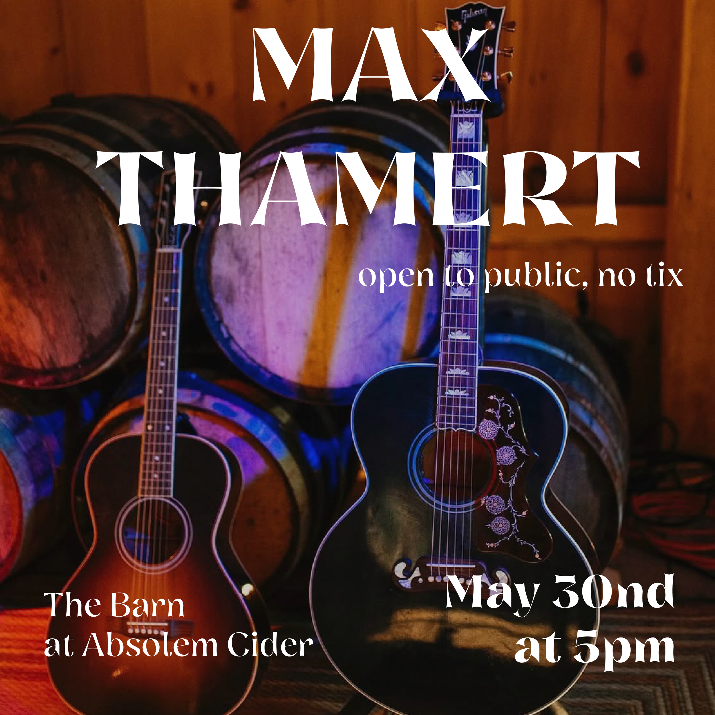 Barn Sessions: Max Thamert