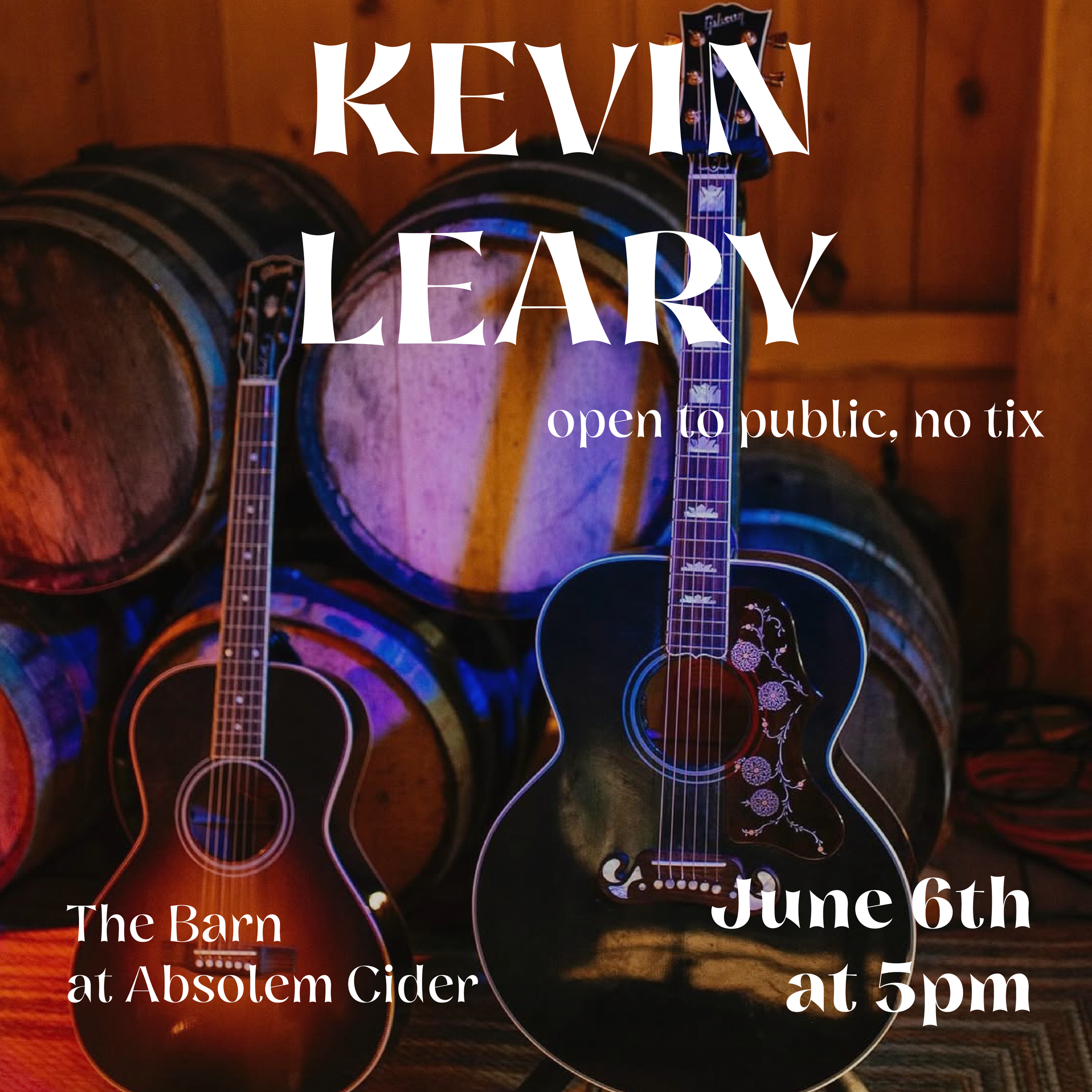 Barn Sessions: Kevin Leary
