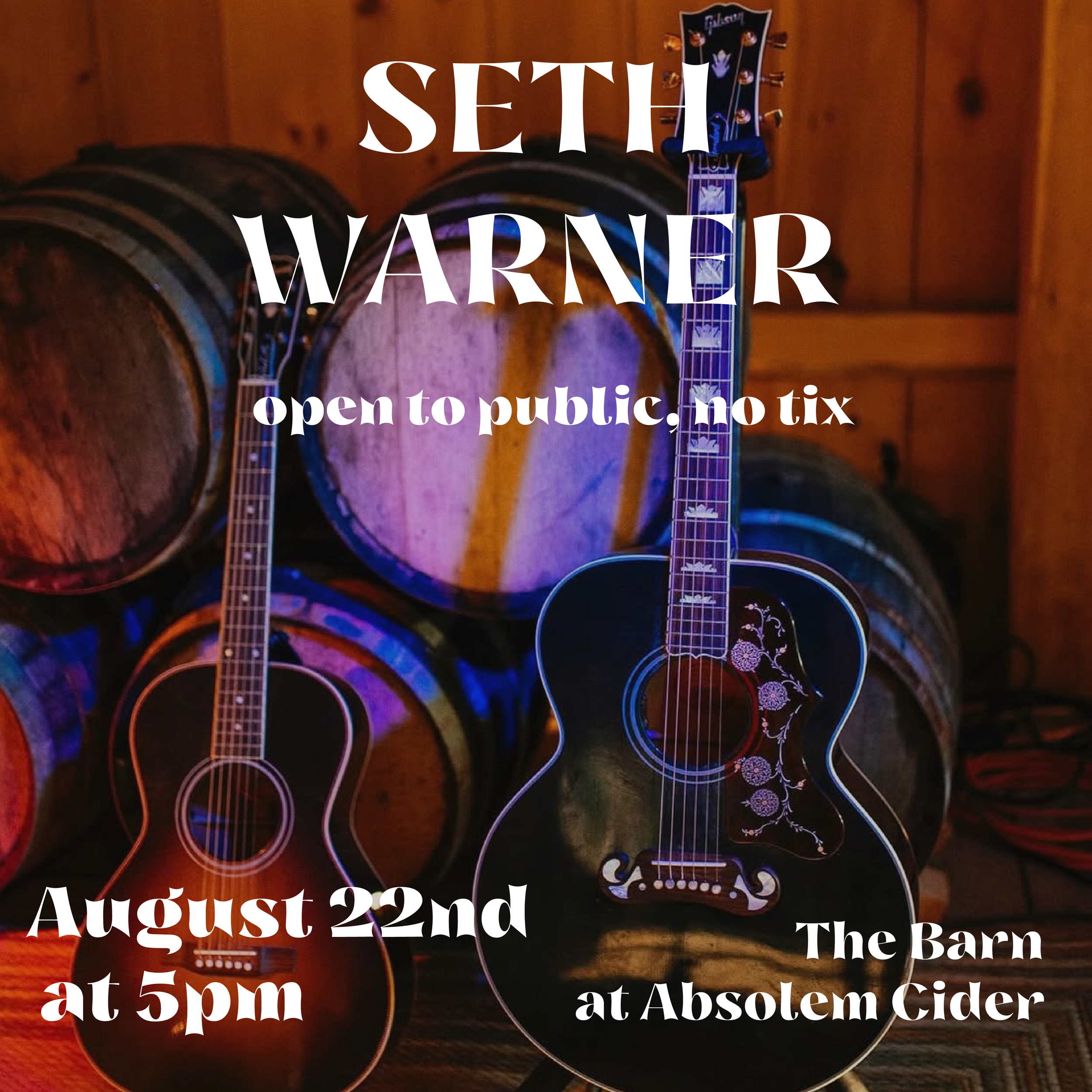 Barn Sessions: Seth Warner