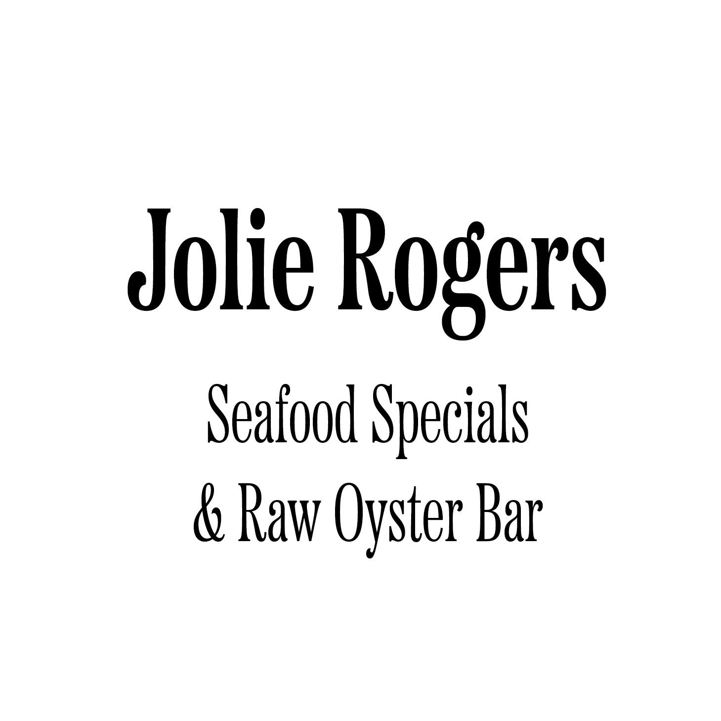 Jolie Rogers Seafood