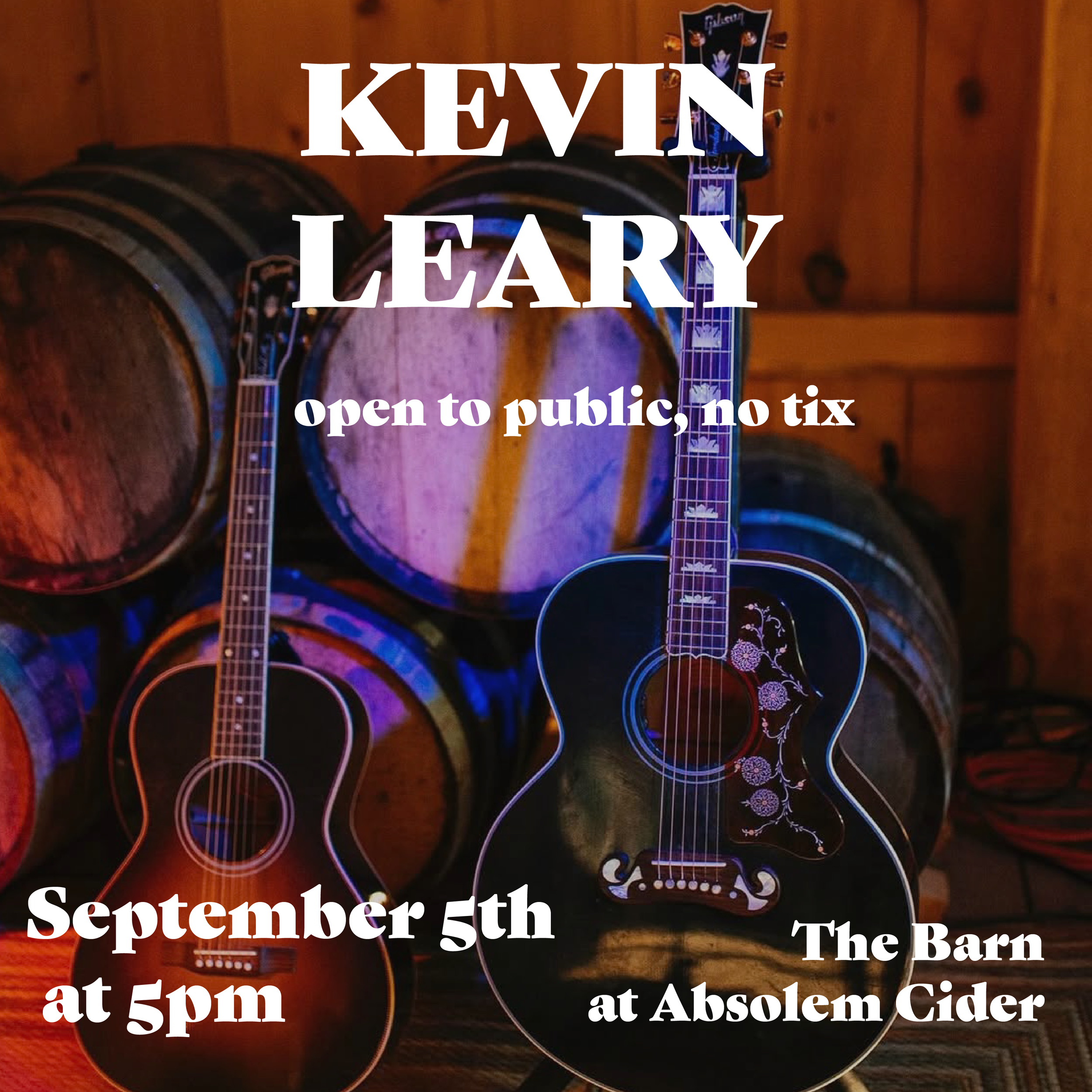 Barn Sessions: Kevin Leary