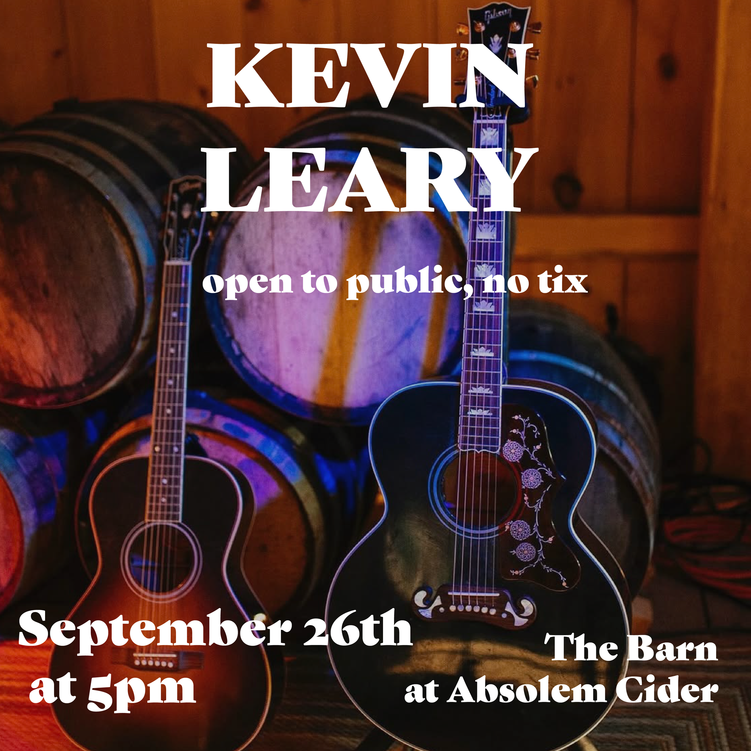 Barn Sessions: Kevin Leary