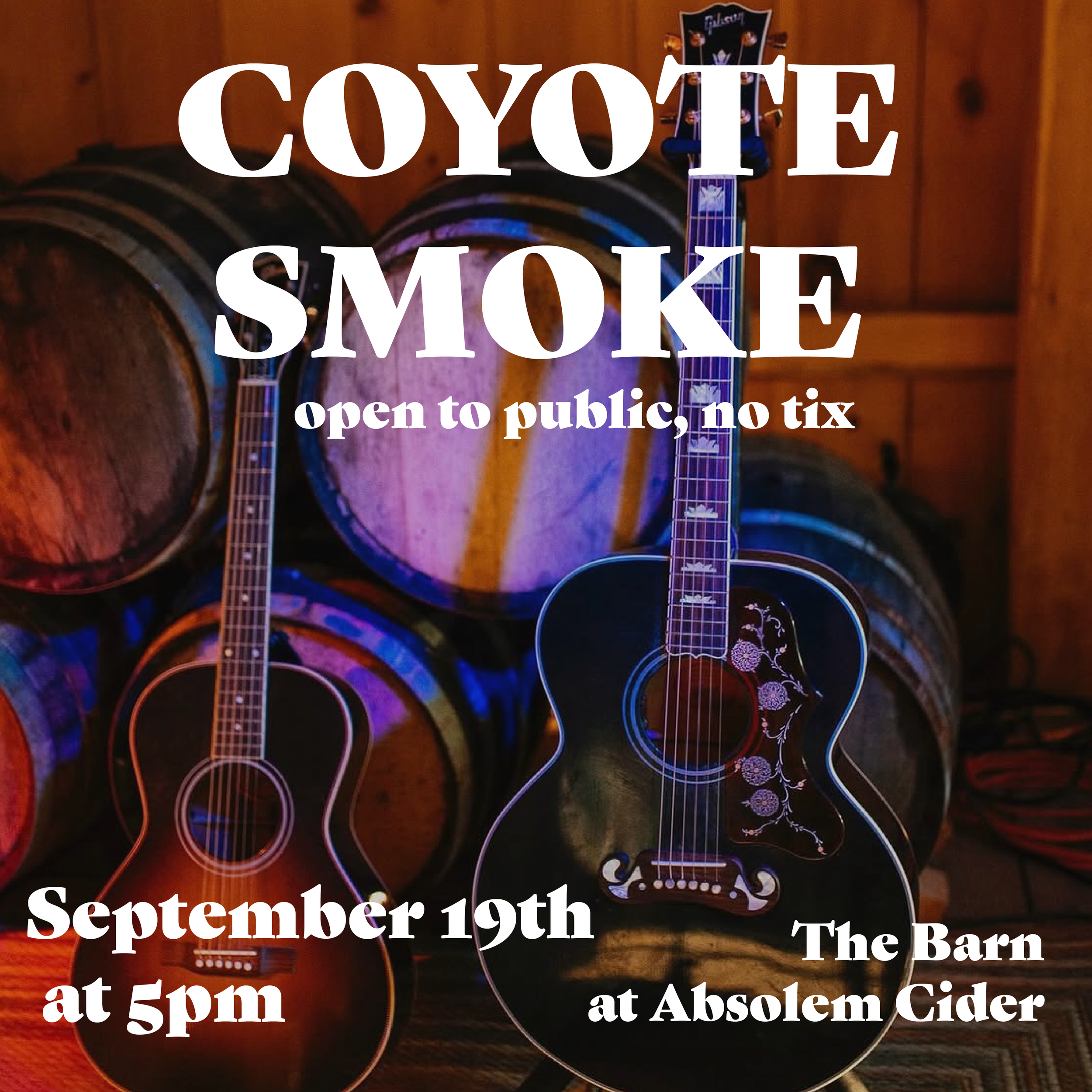Barn Sessions: Coyote Smoke