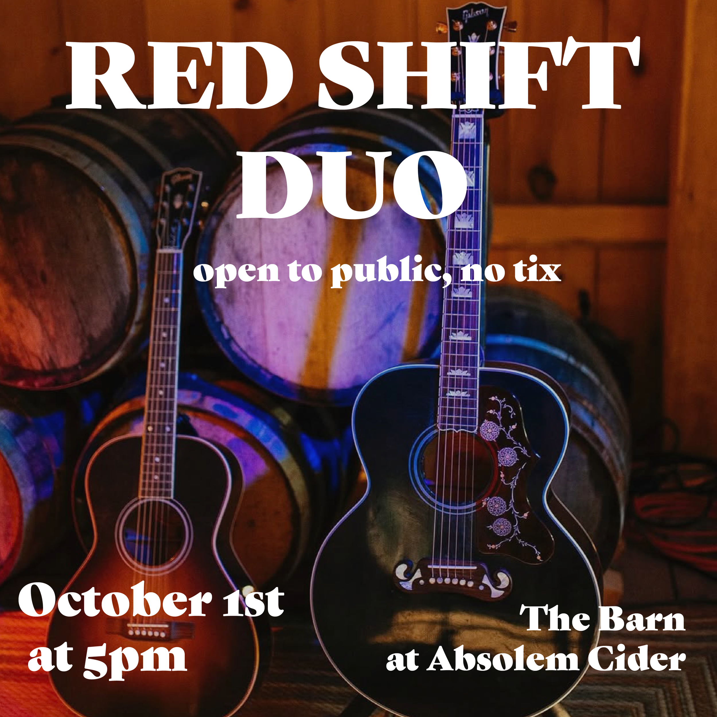 Barn Sessions: Red Shift Duo