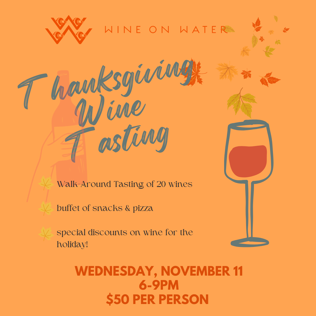 Thanksgiving Wine Tasting 11.11