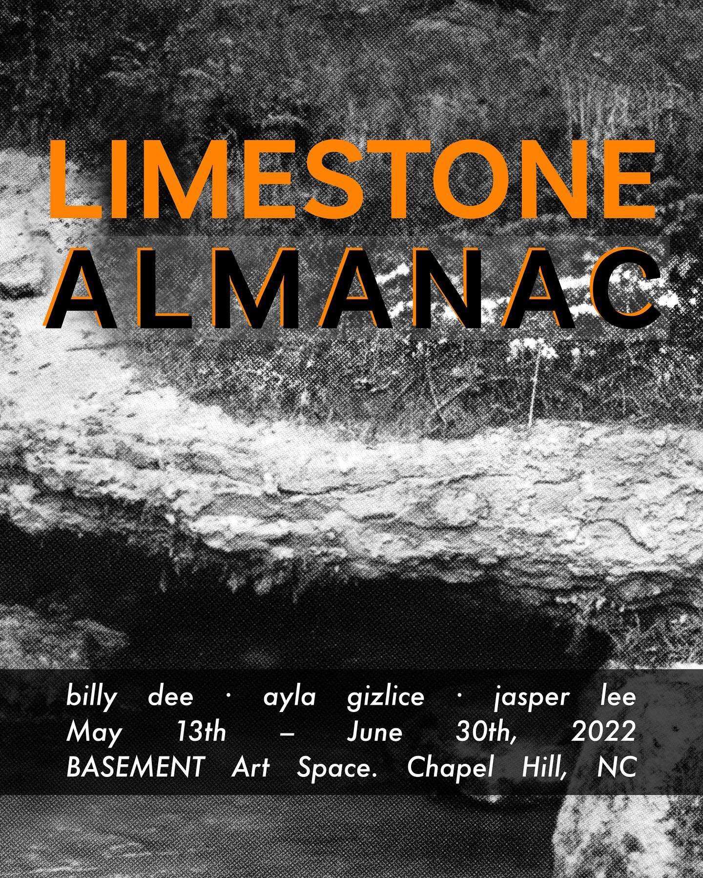 BASEMENT is excited to announce the exhibition &ldquo;Limestone Almanac,&rdquo; featuring work by Billy Dee @billlllydeeeee, Ayla Gizlice @ayla_k_g, and Jasper Lee @jaaspurrr 

Gallery hours will be held Friday May 13th, 5-8PM, and by appointment. Ma