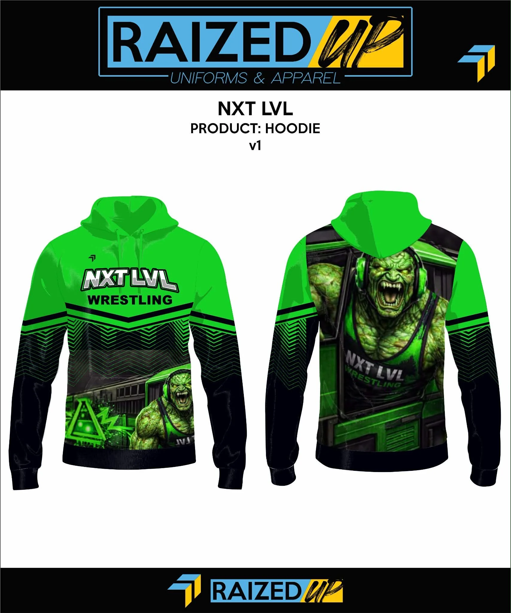 NXT LVLSublimated Hoodie
