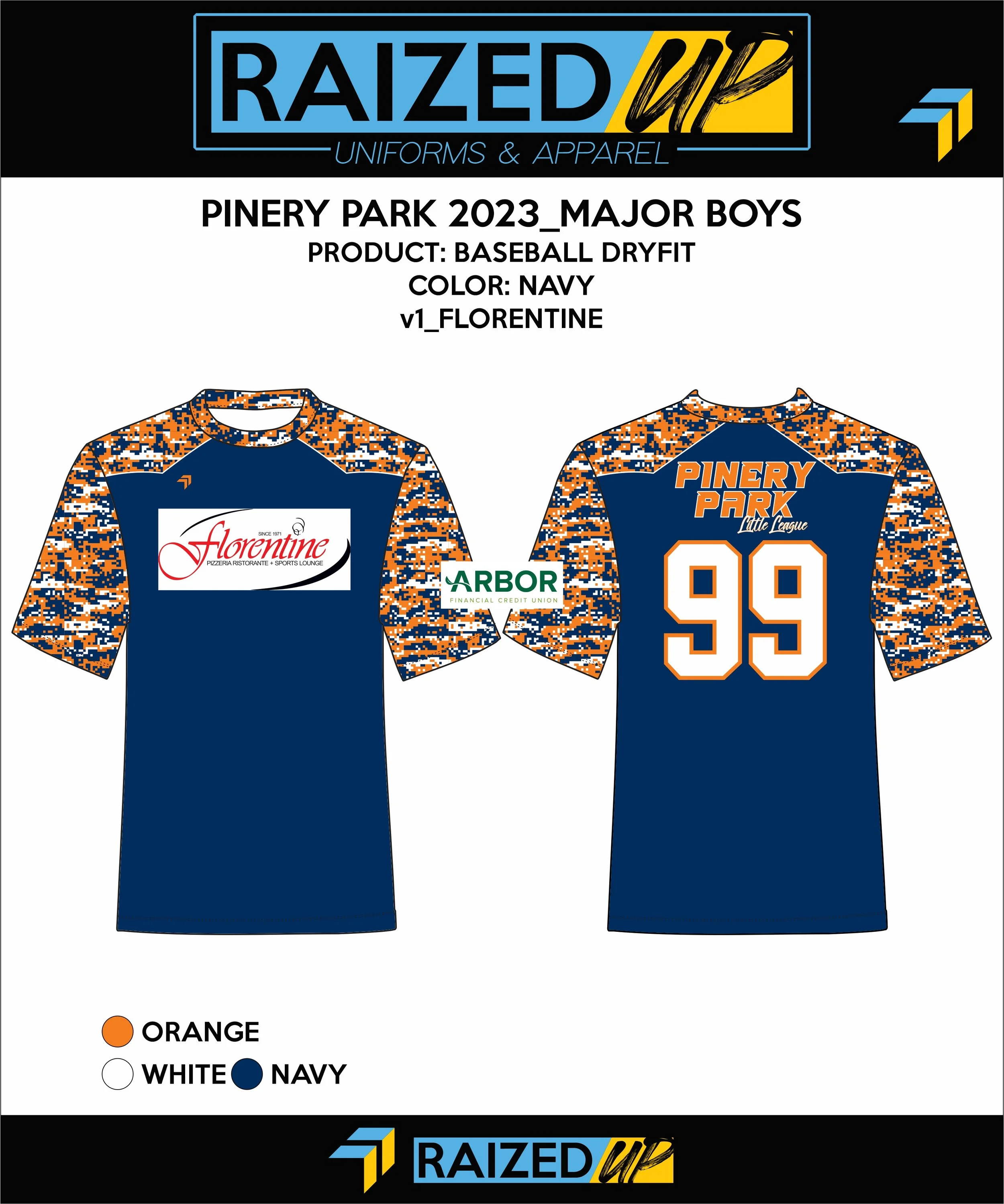 Pinery Park Major Boys (Florentine)