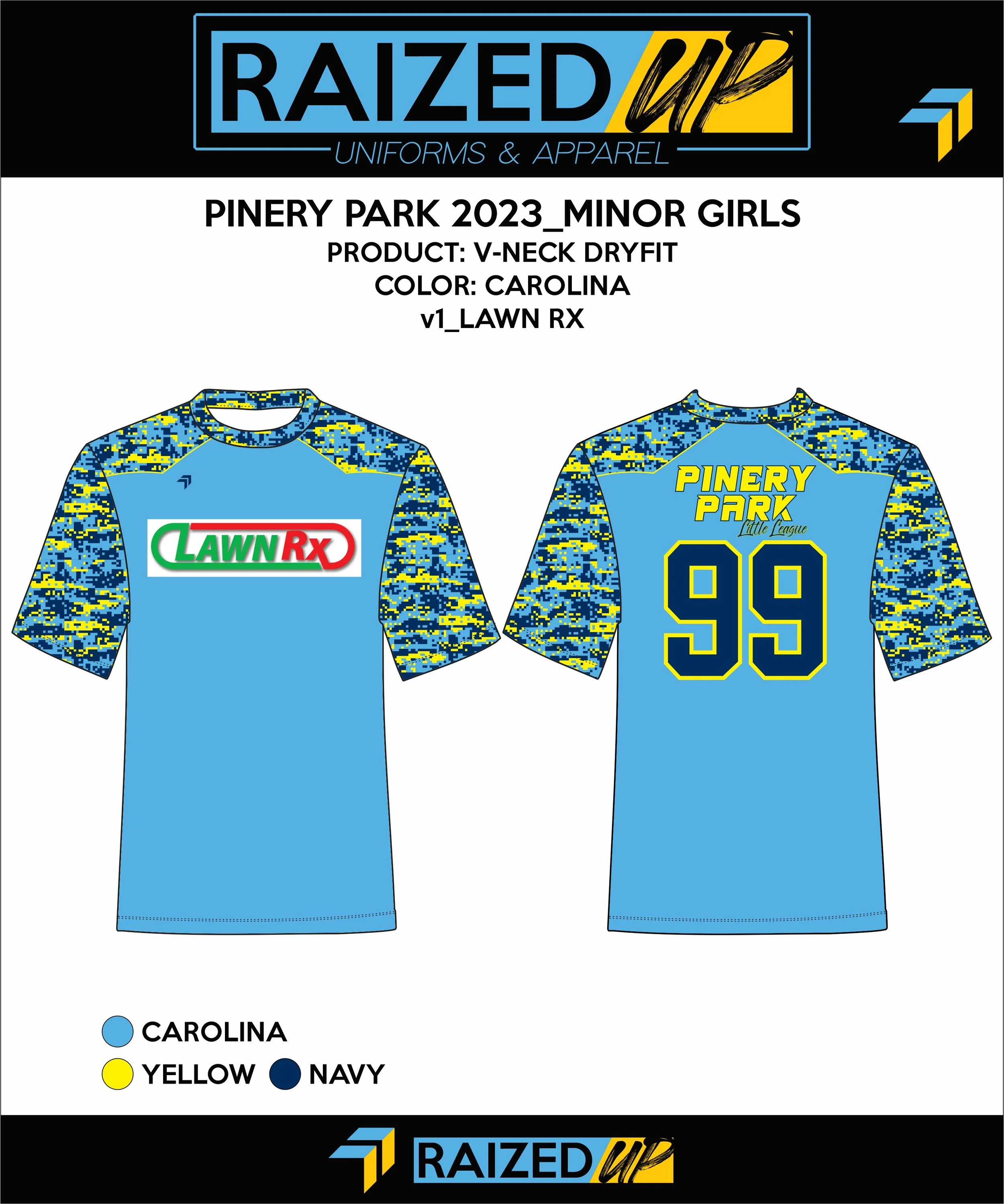 Pinery Park Minor Girls (Lawn Rx)