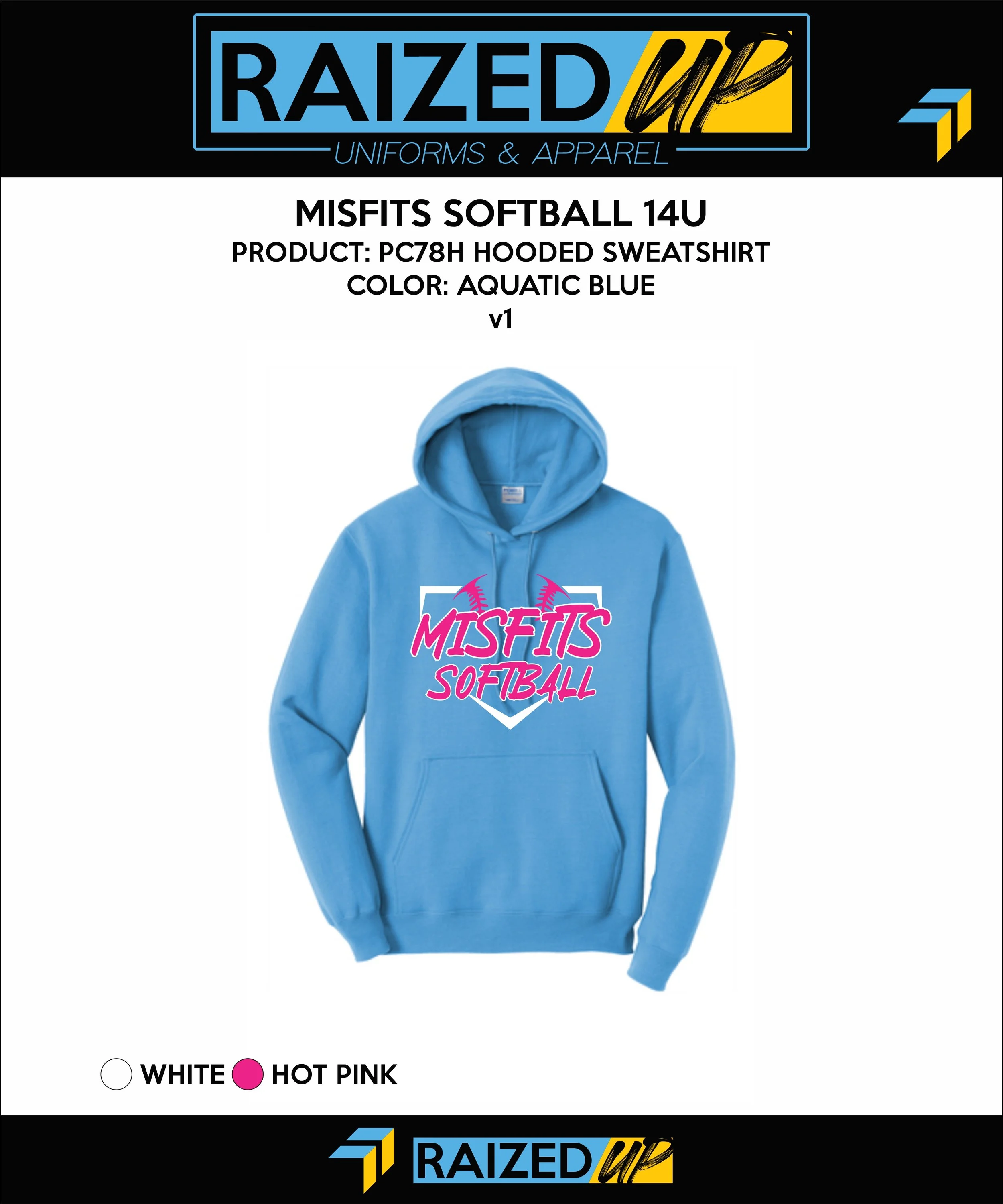 Misfits Softball Hoodie — RaizedUp