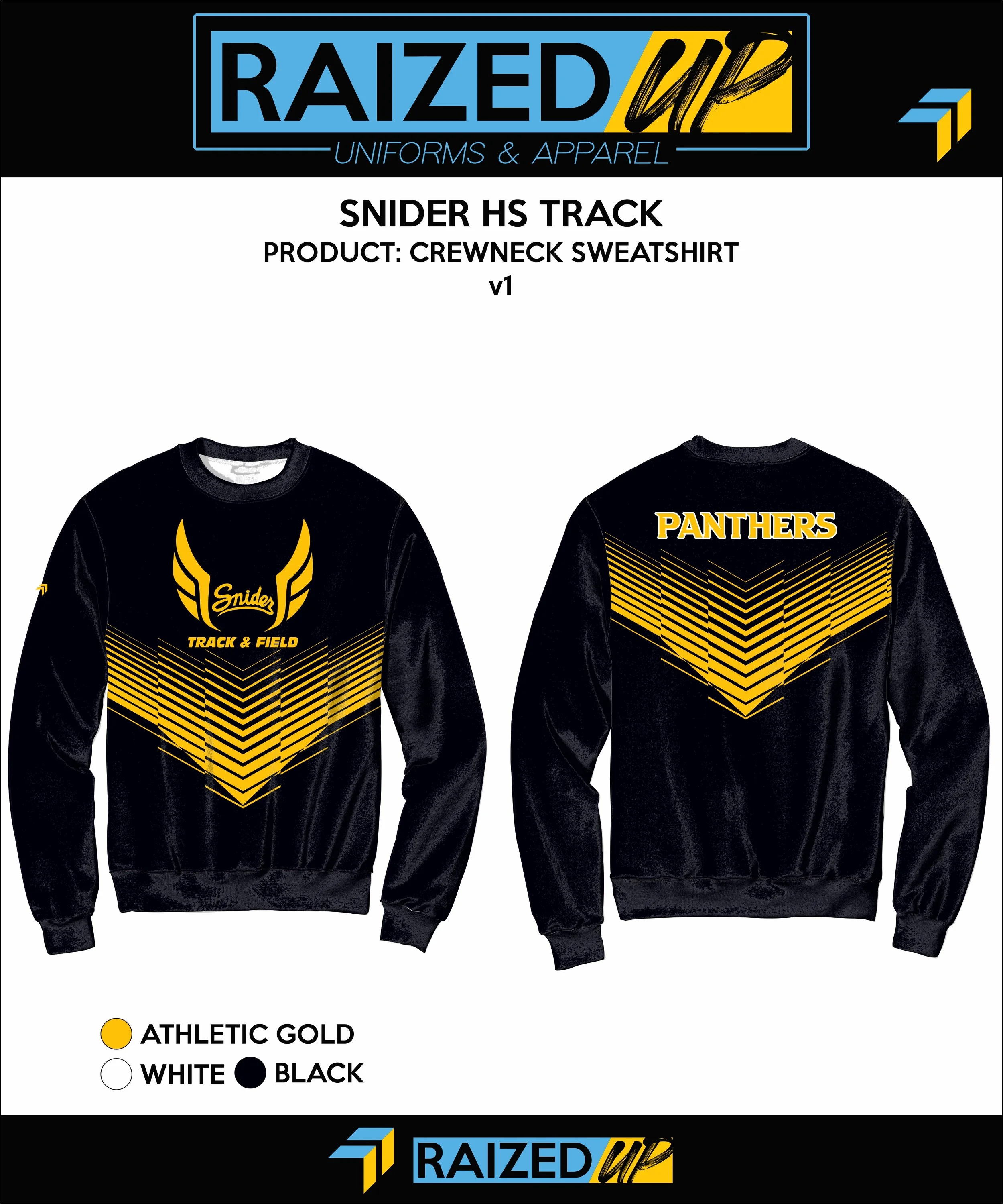 Fort Wayne Snider Sublimated Crewneck