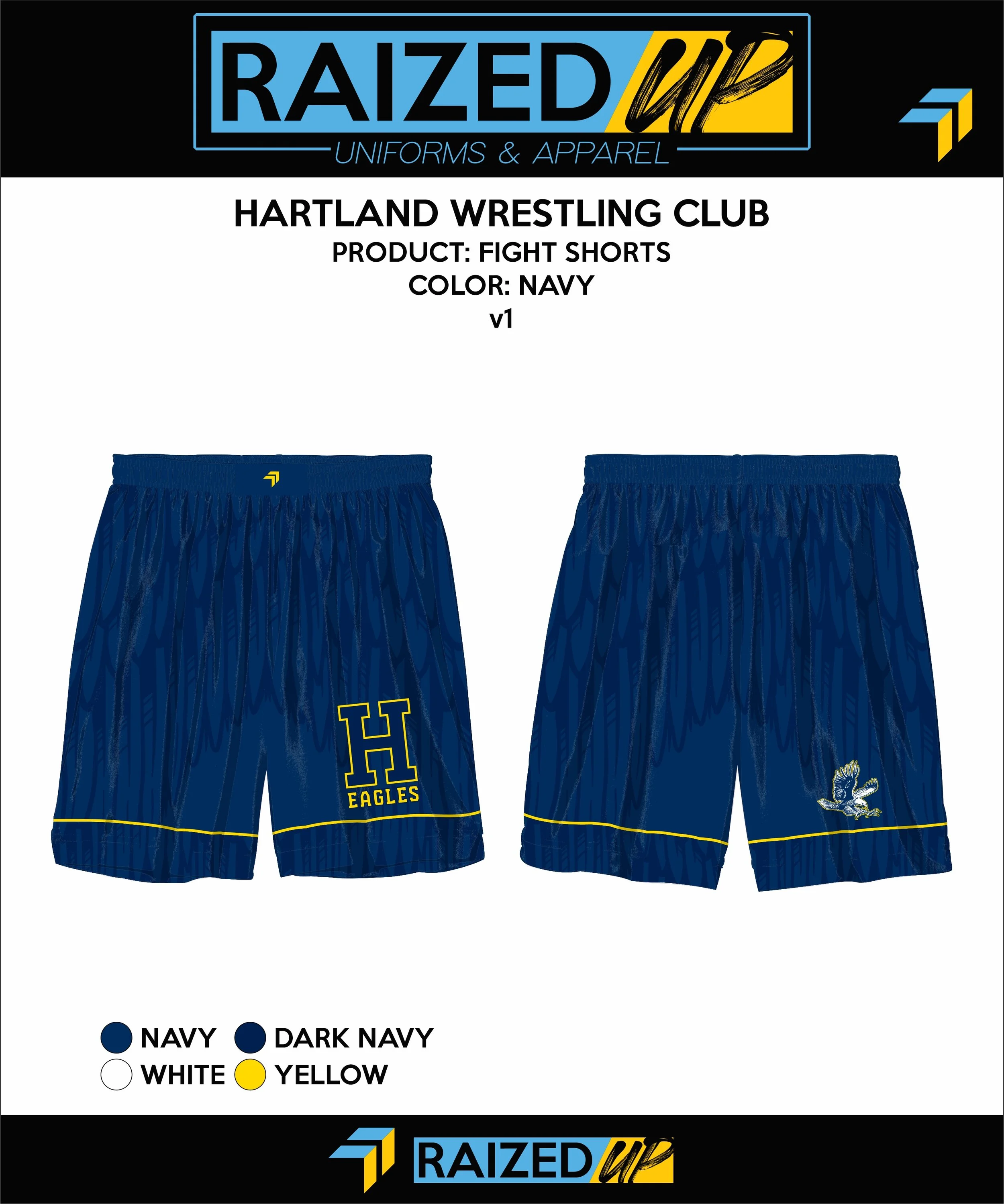 Hartland WC Fight Shorts