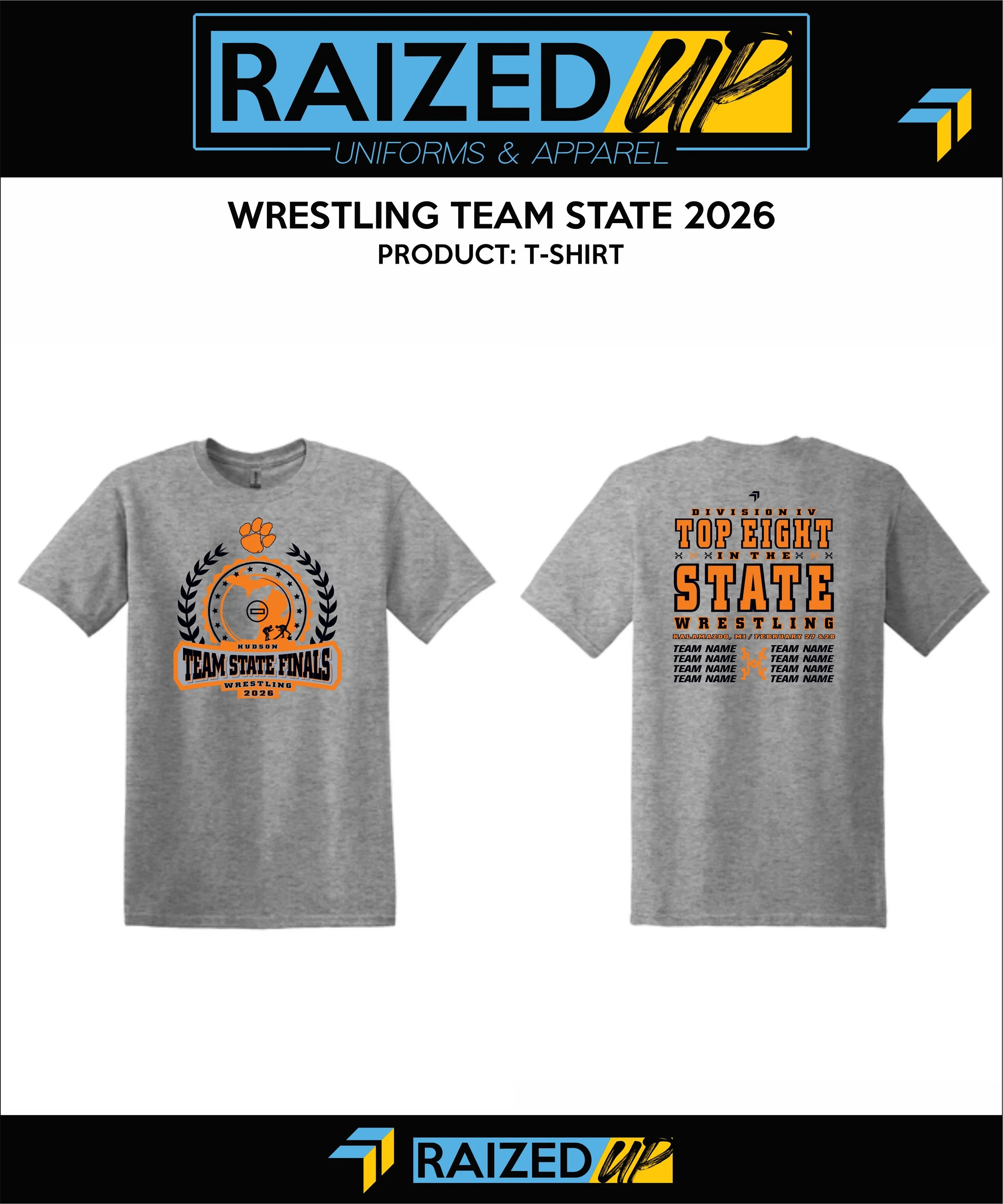 Hudson Team State T-Shirt