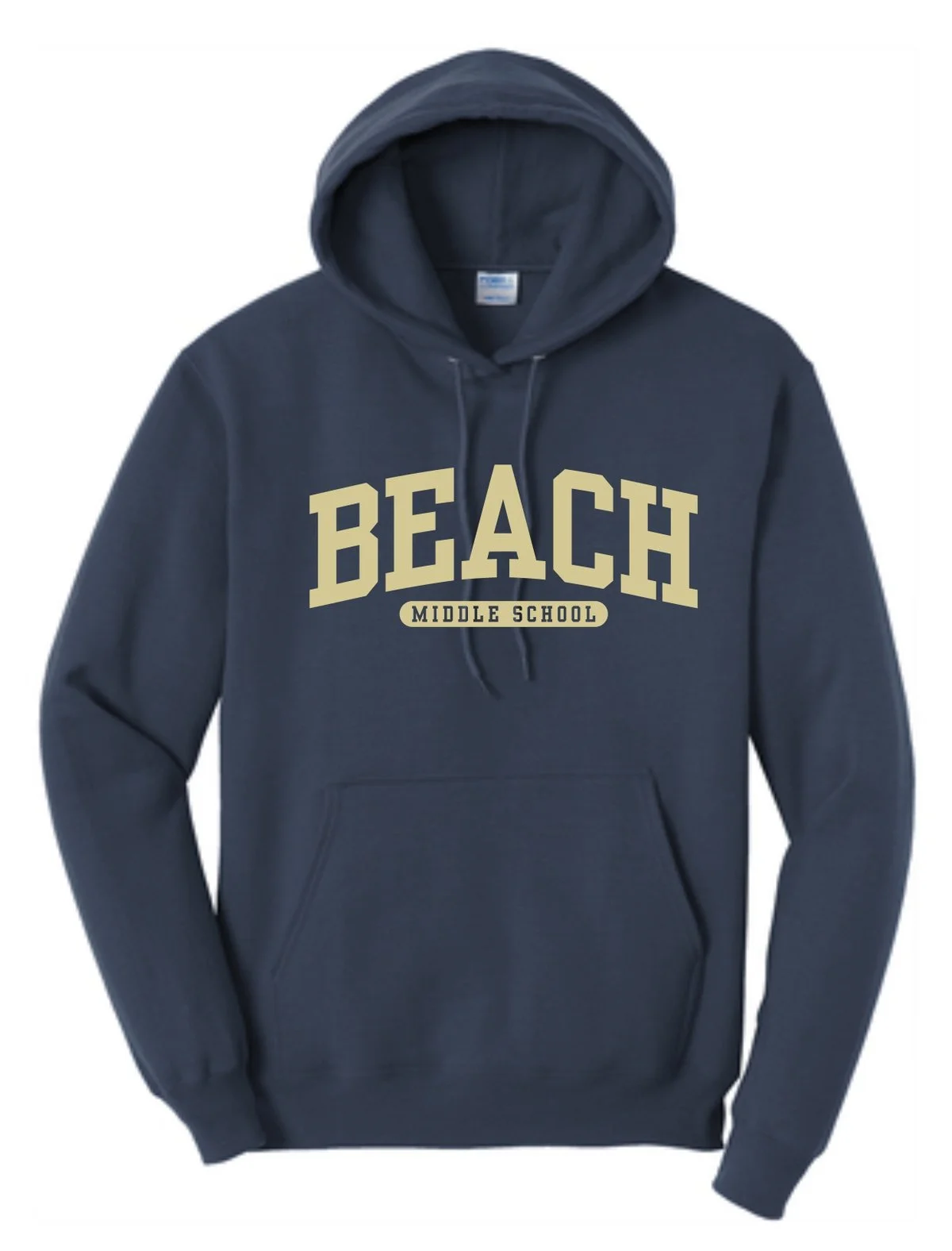 Beach Middle School Hoodie (Design 1)