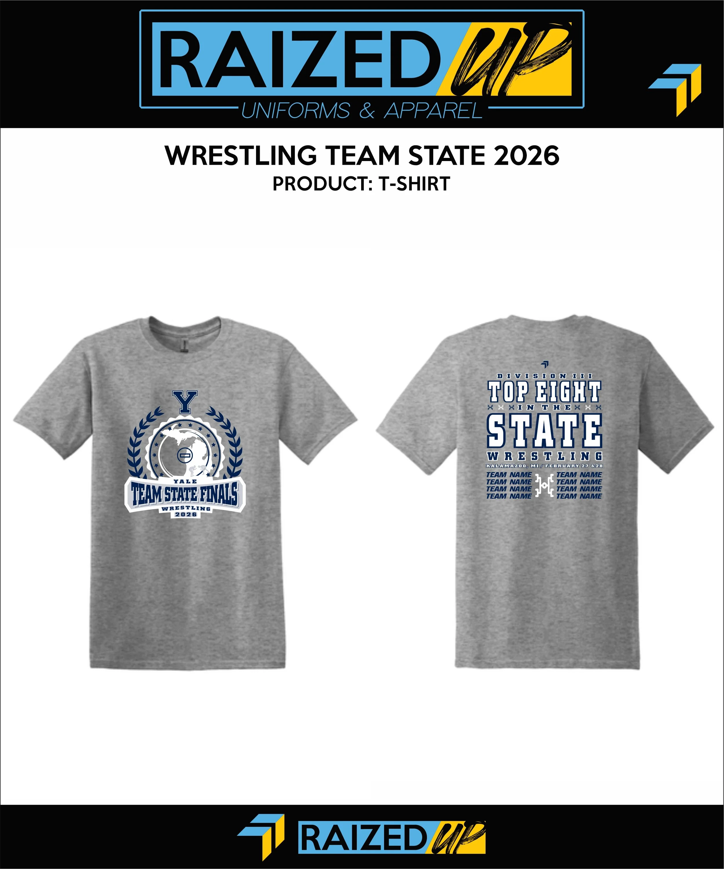 Yale Team State T-Shirt