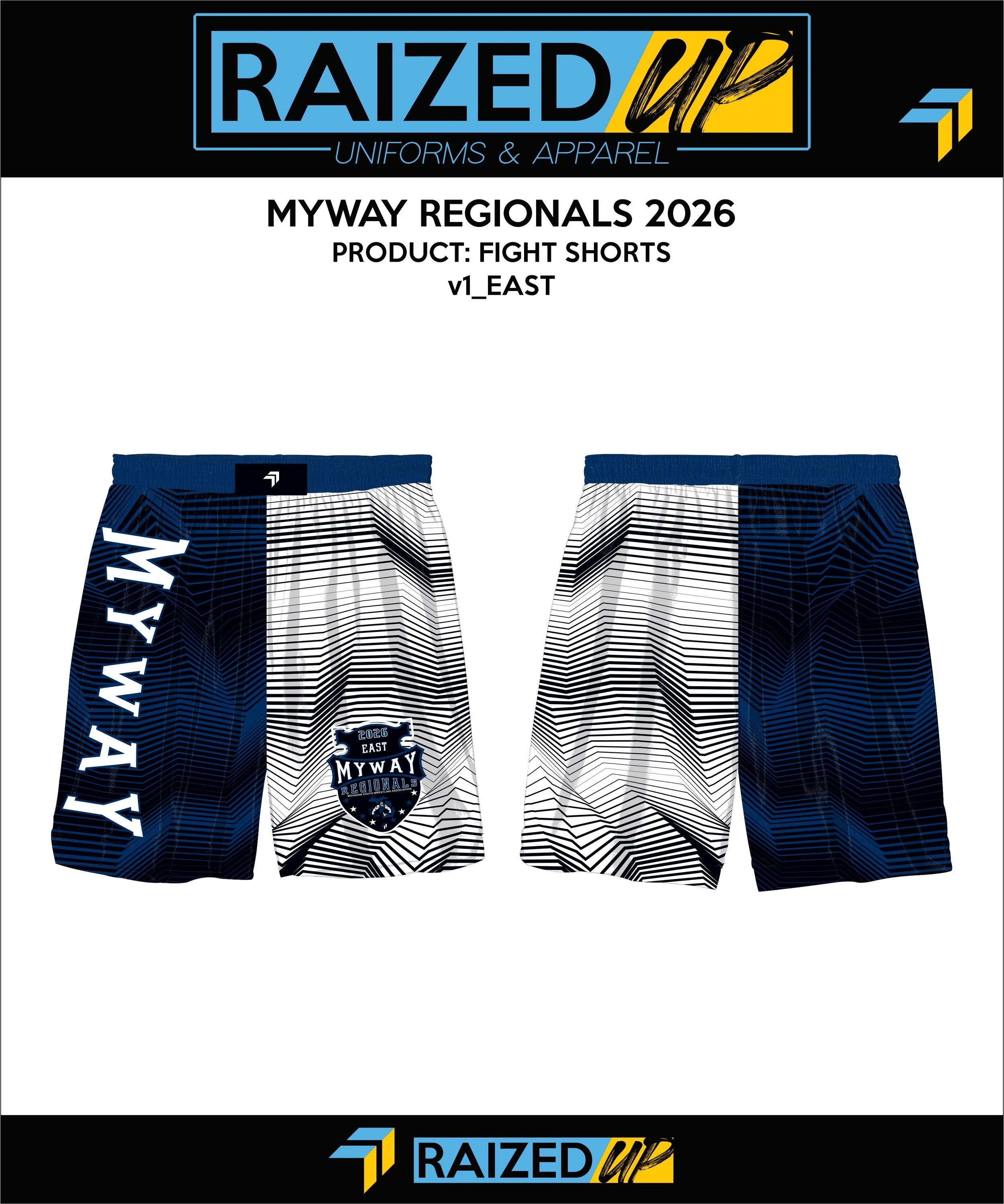 East Regionals Fight Shorts