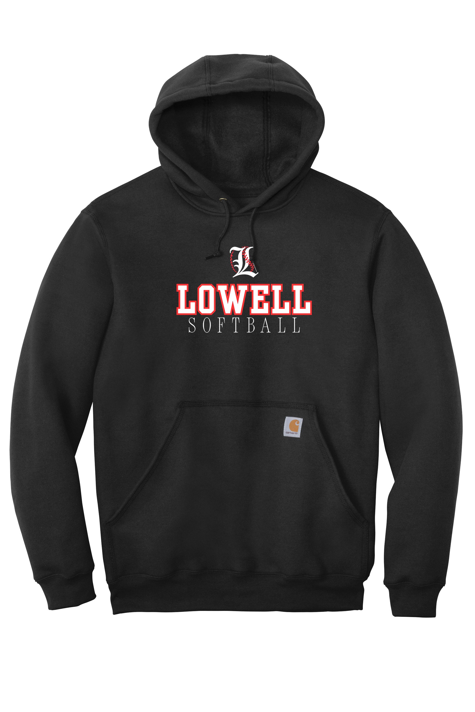 Lowell Softball Carharttt Midweight Hooded Sweatshirt