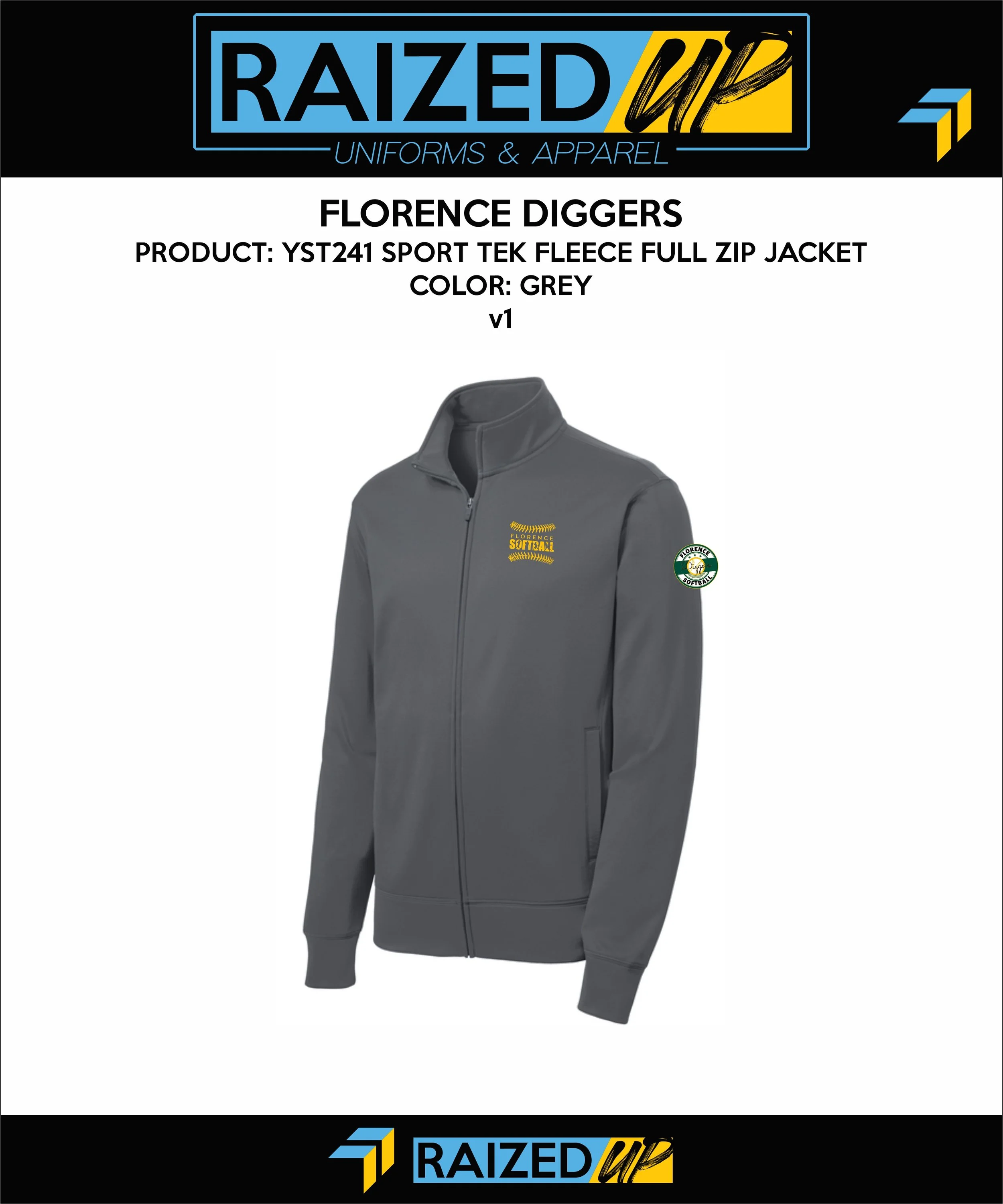 Florence Diggers Full Zip Fleece Jacket