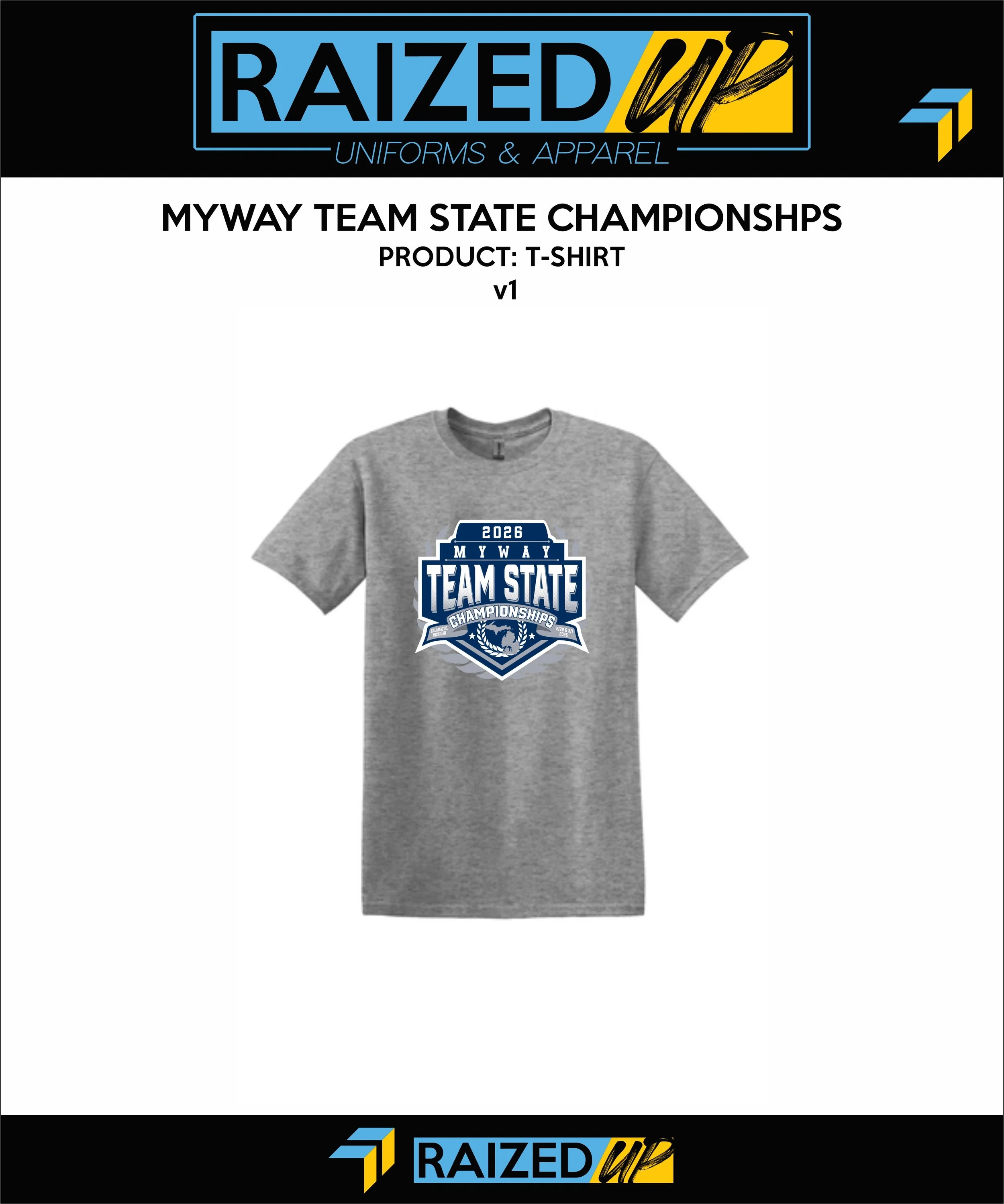 MYWAY Team State Hoodie