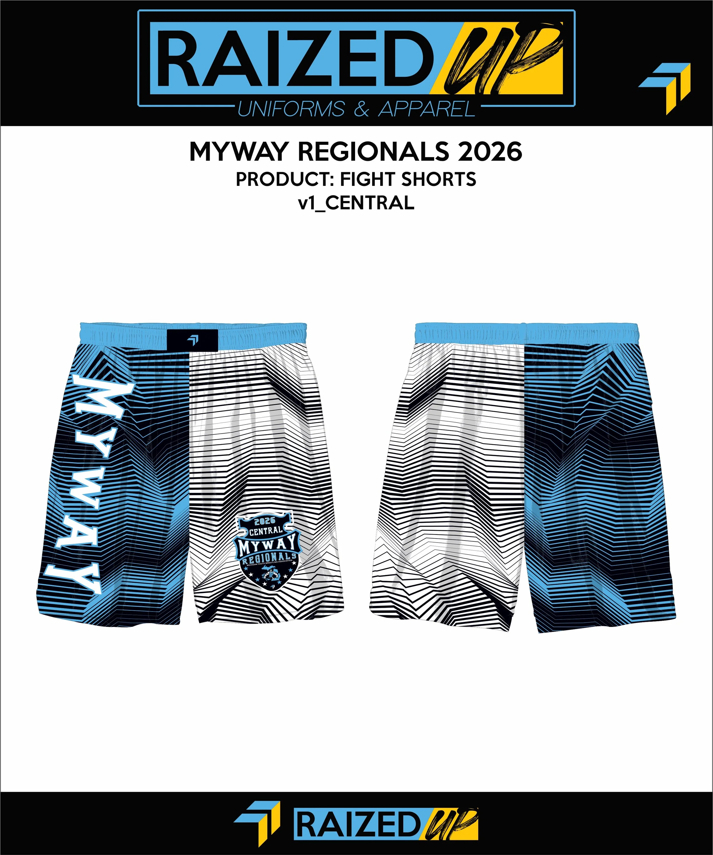 Central Regionals Fight Shorts
