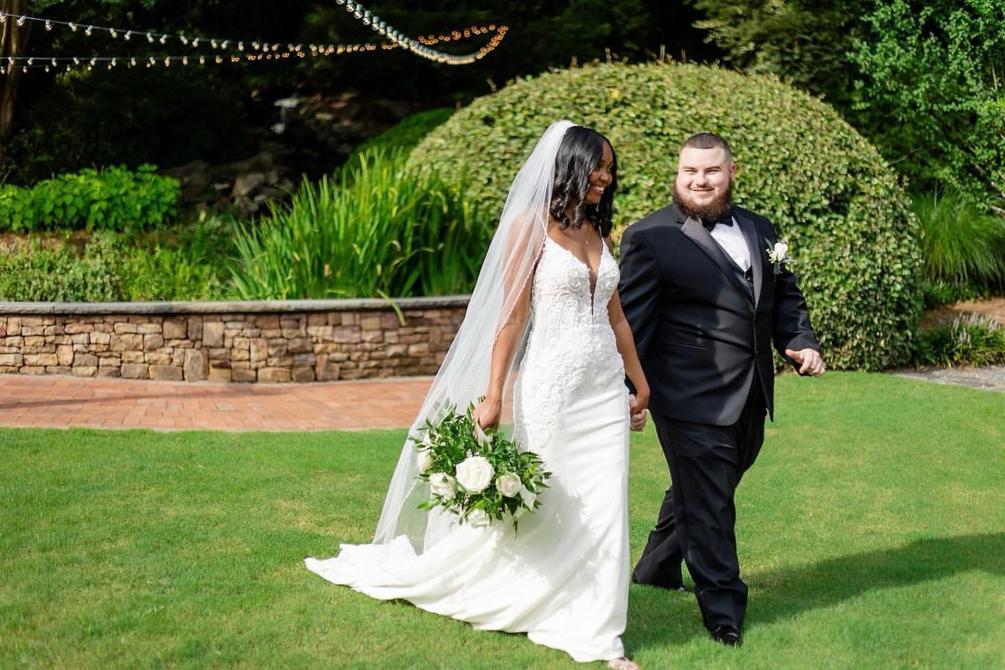 Walking happily into the season that Little Gardens is its most green and vibrant 💚

Photo: @arietphotography 
Venue: Glittlegardensweddings
Floral + Decor: &copy;adedesignstudio
Catering + Service: @a_divine_event
Gown: @belfiorebridal
Suit: @mensw