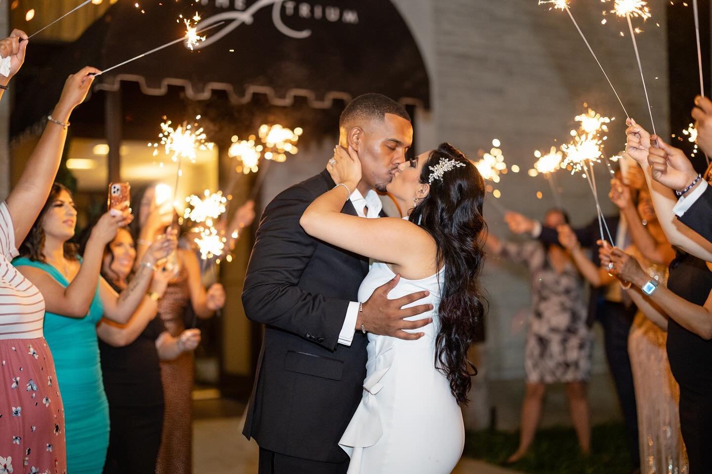 ✨ Sparks fly as love lights up The Atrium! ✨ Celebrating unforgettable moments like this sparkler exit with our beautiful newlyweds. 💕 #TheAtriumWeddings #SparksFly #WeddingSparklers

Photo: @heartbrave_studios 
Venue: @the_atrium
Floral + Decor: @a