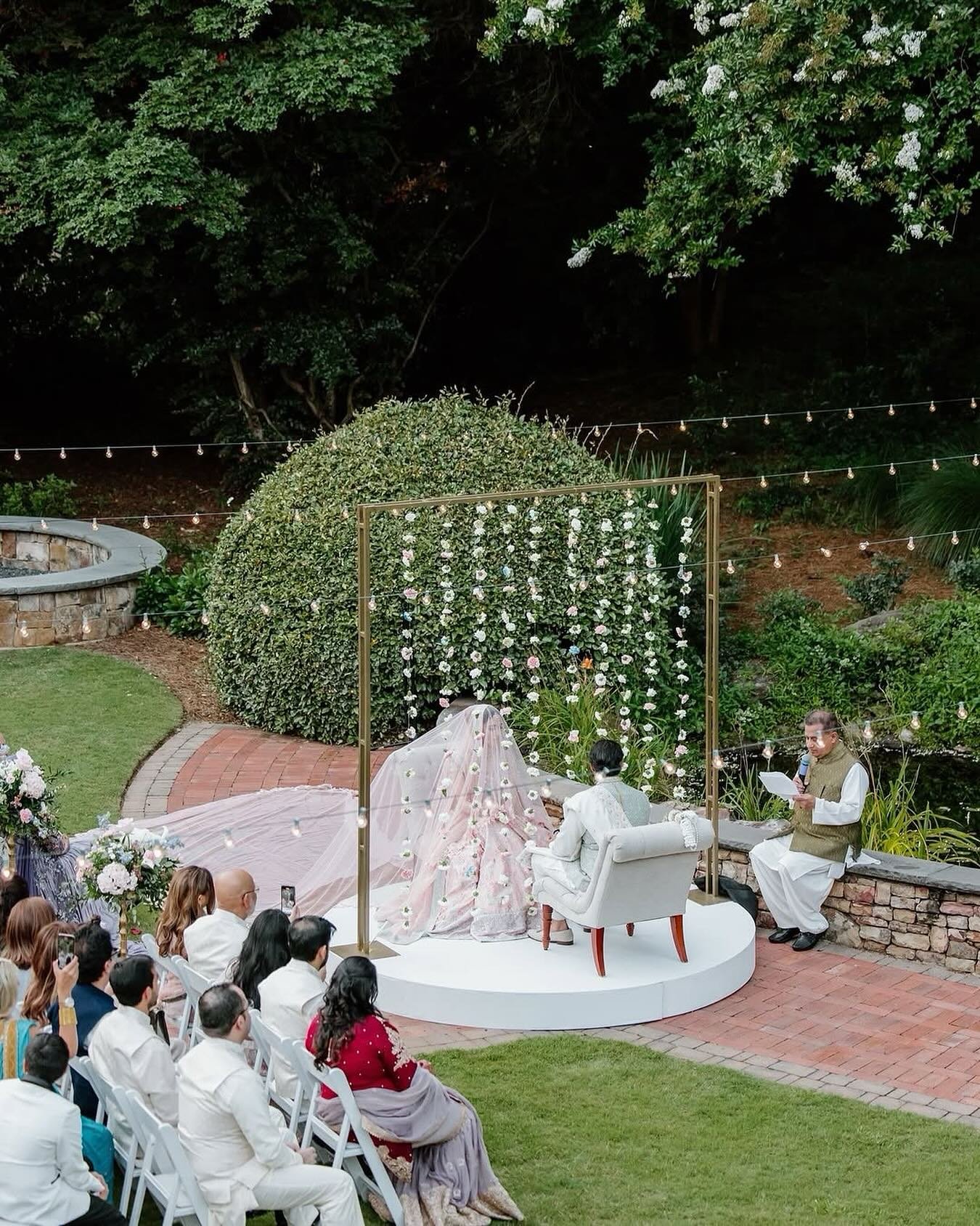 This South Asian wedding ceremony was so magical surrounded by the lush, romantic beauty of Little Gardens. From beautiful shades of blush to sacred rituals, every detail is a heartfelt expression of heritage and love.⁠

Come explore Little Gardens w