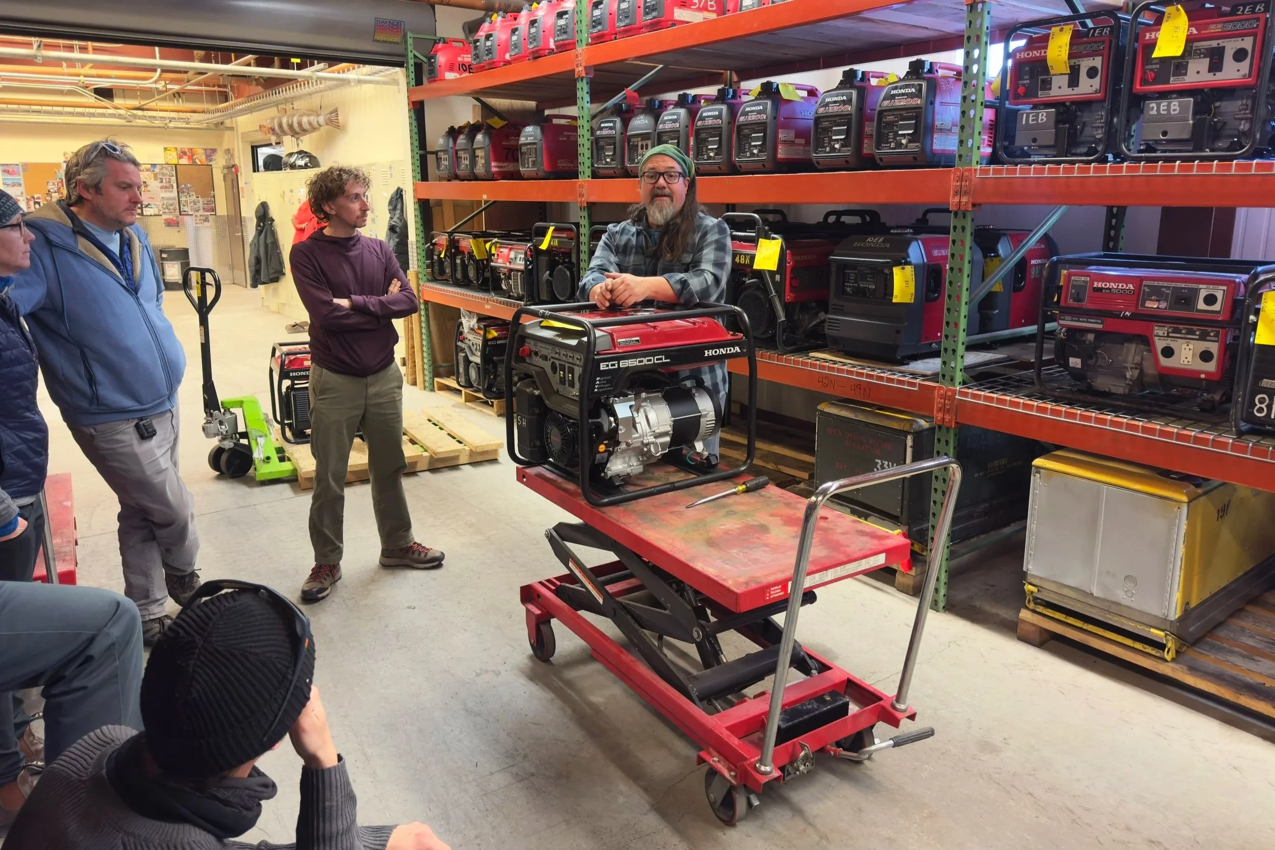   Generator training.  