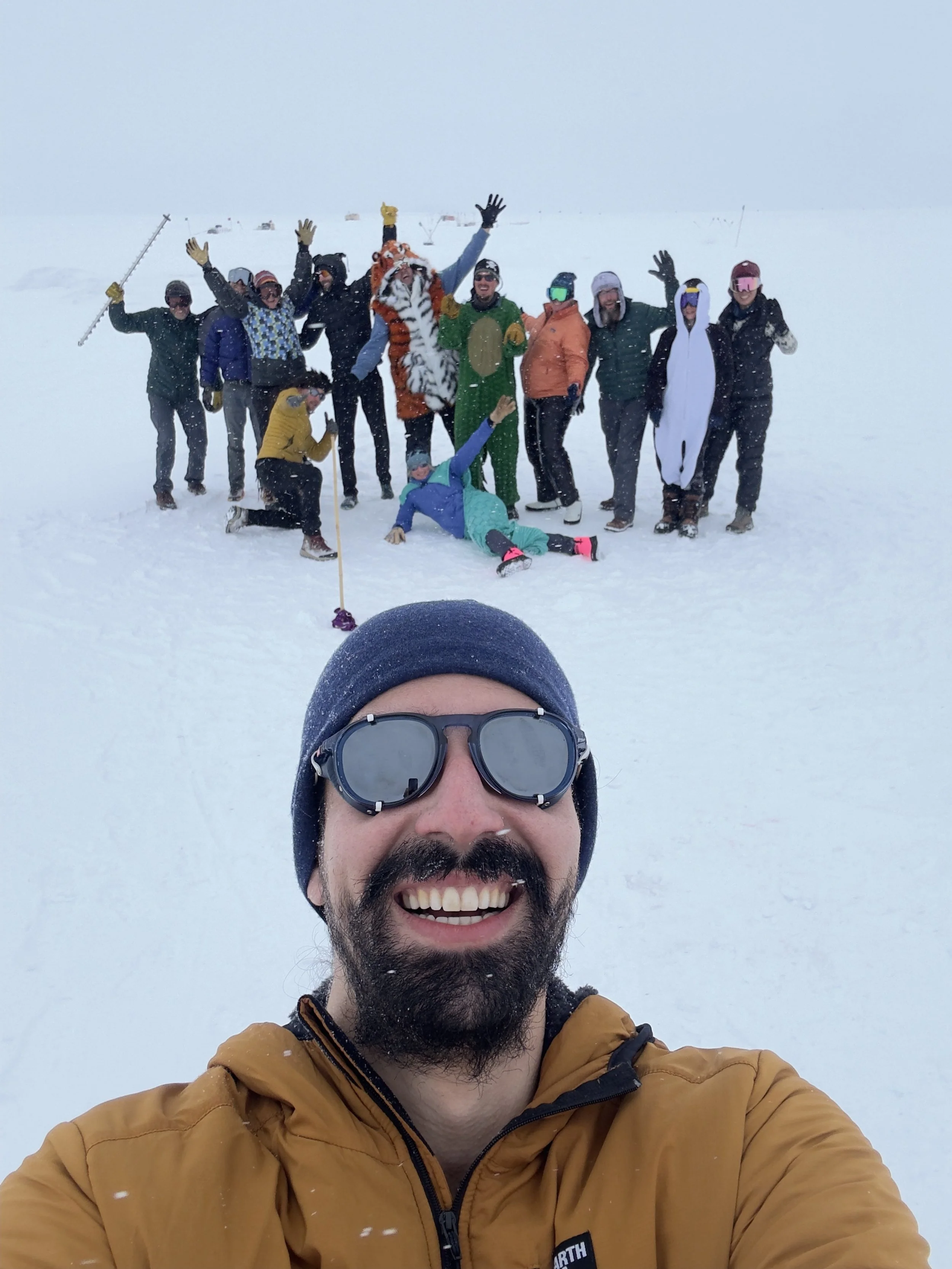   The team after the annual Allan Hills Turkey Trot.  