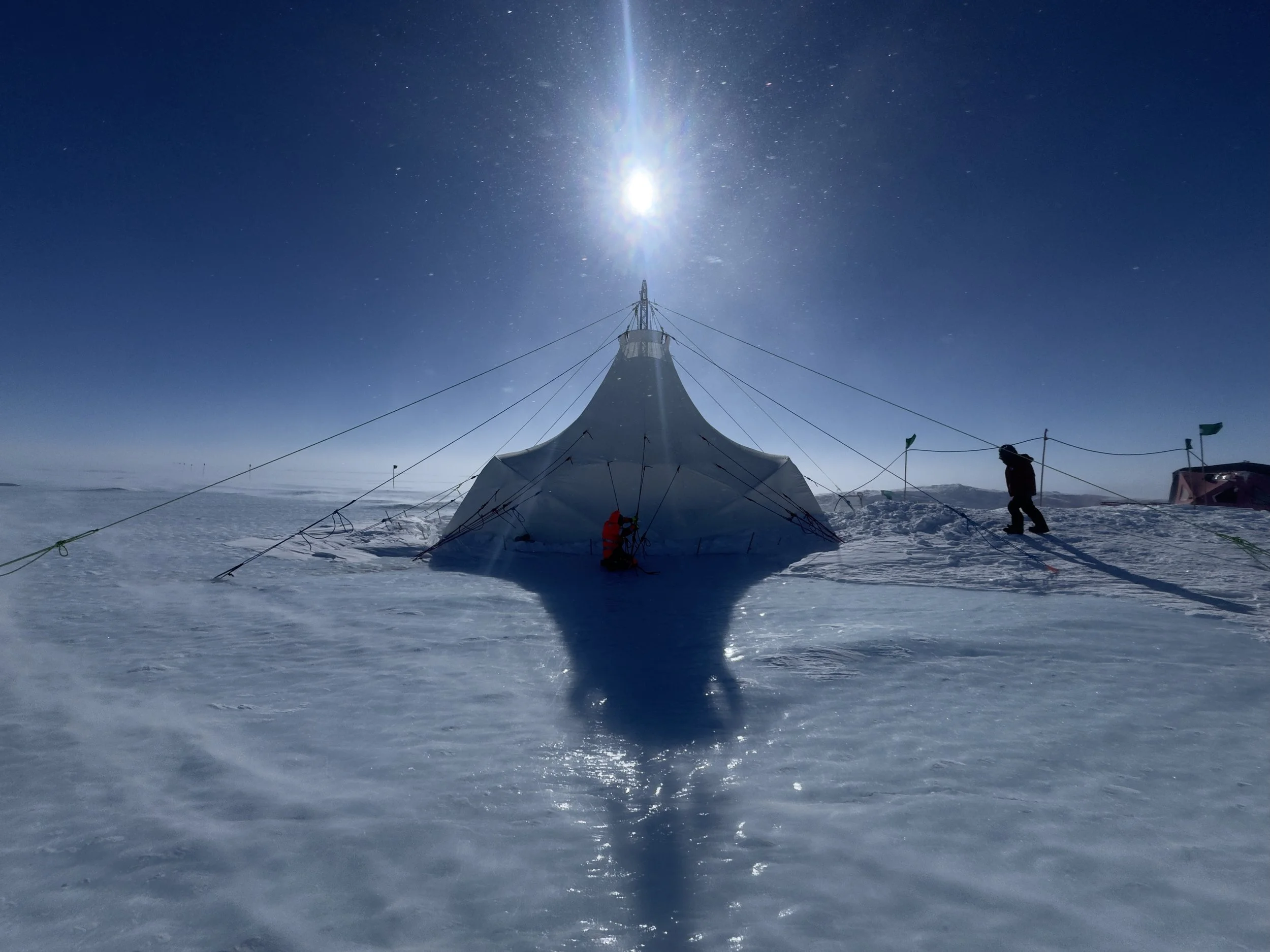   Our Shallow Wet Drill tent.  