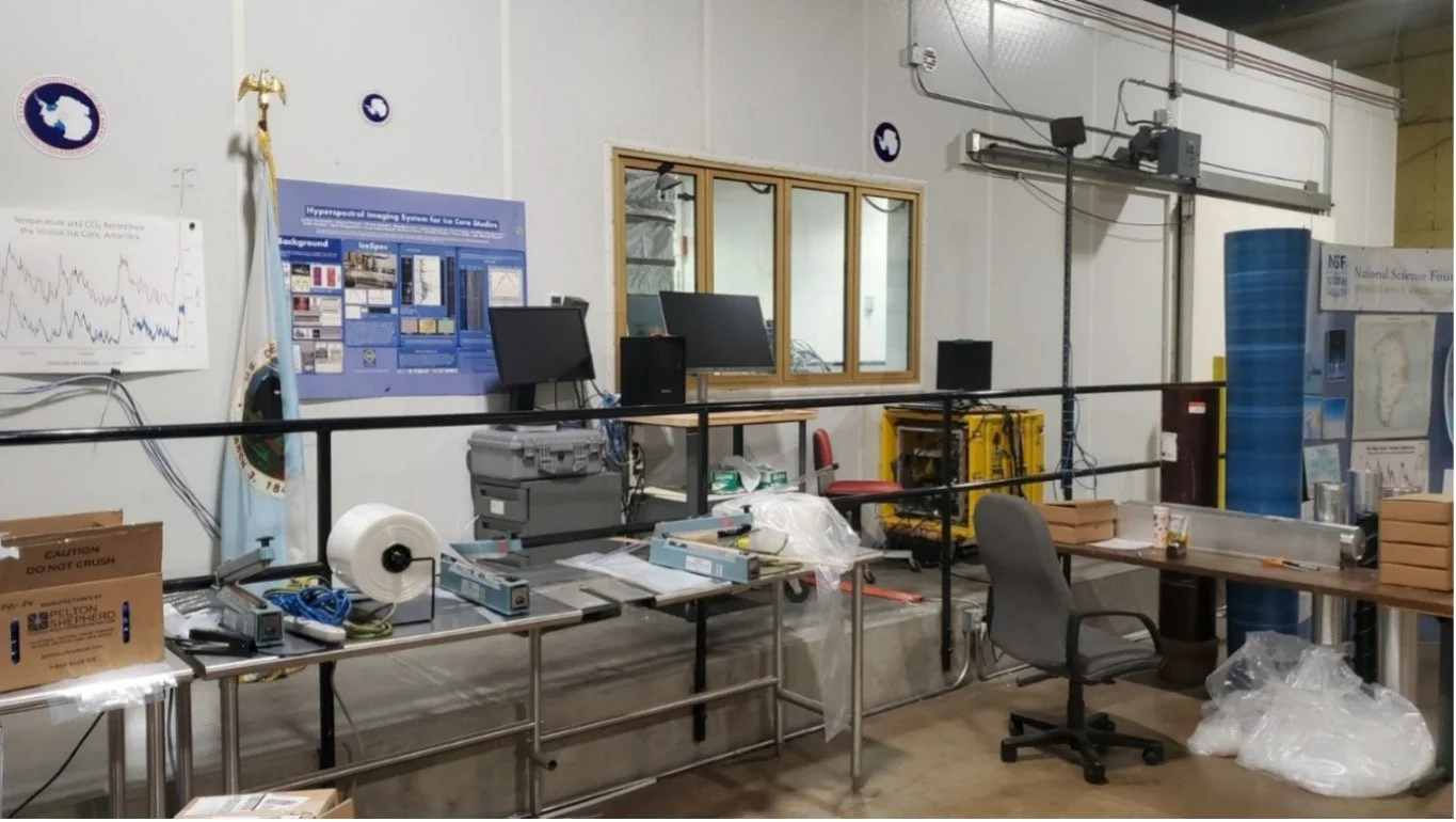  NSF ICF working station outside the freezer 