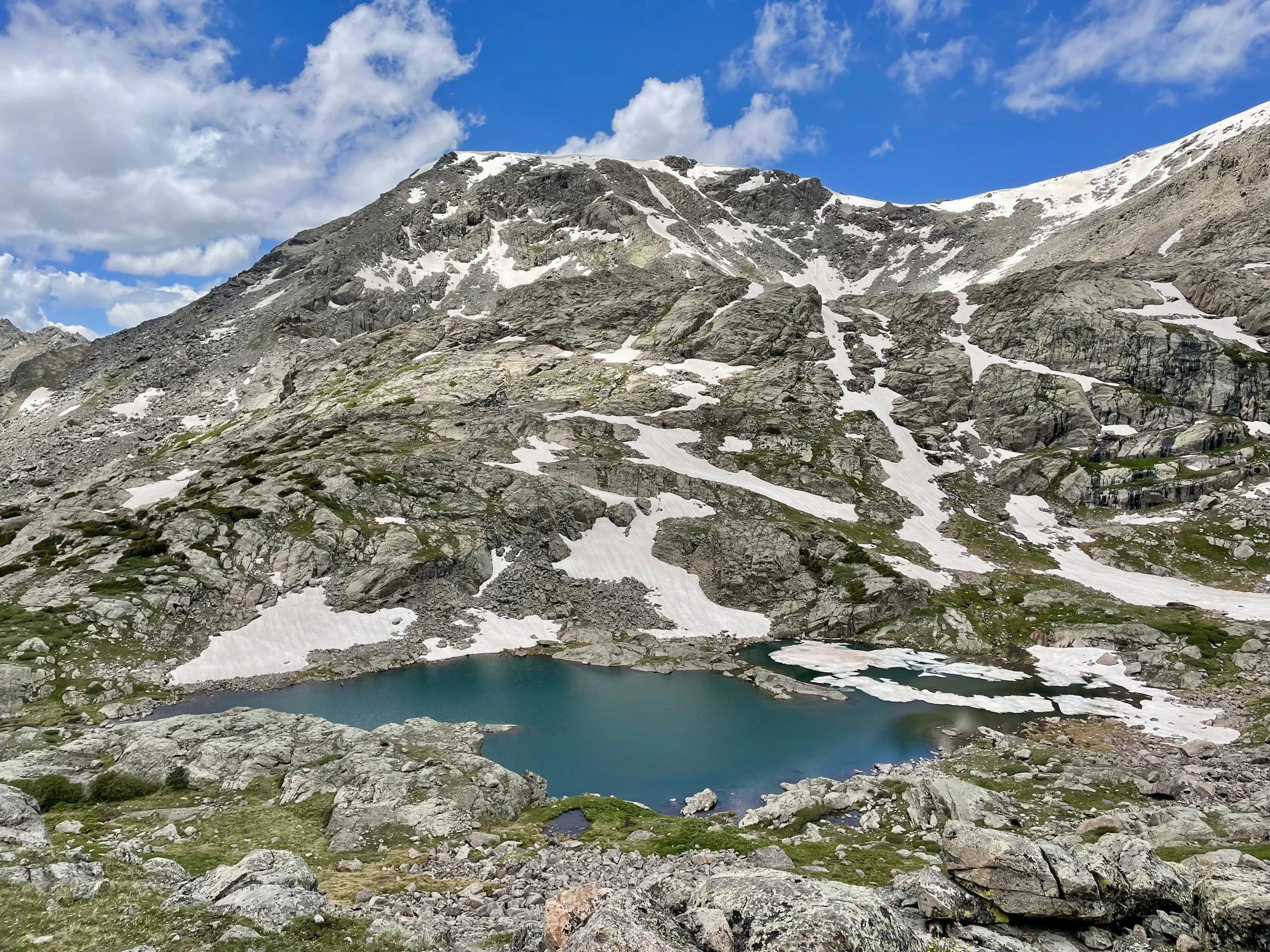 The first of the Seven Sisters Lakes