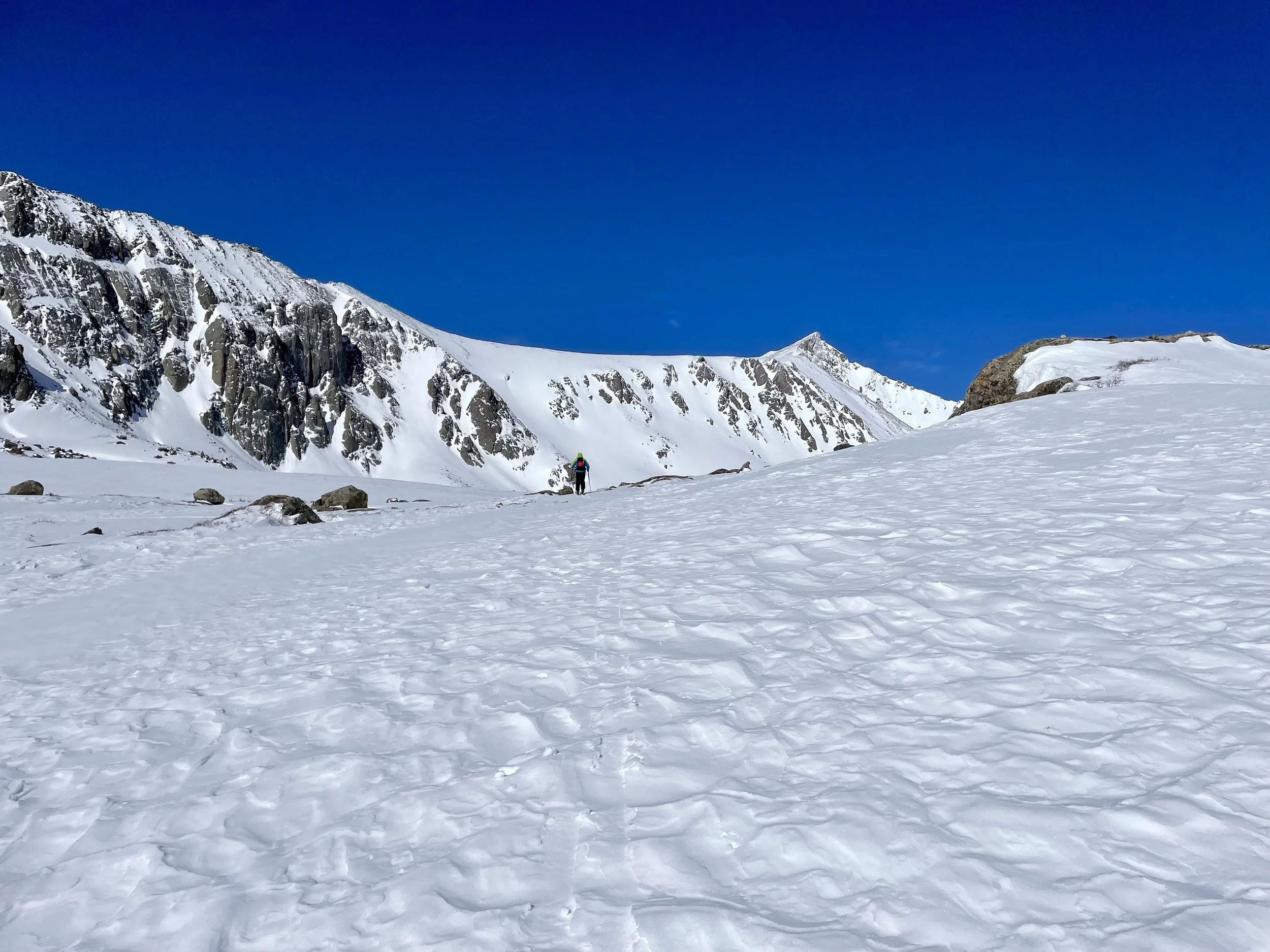 First views of the Hawaii Couloirs