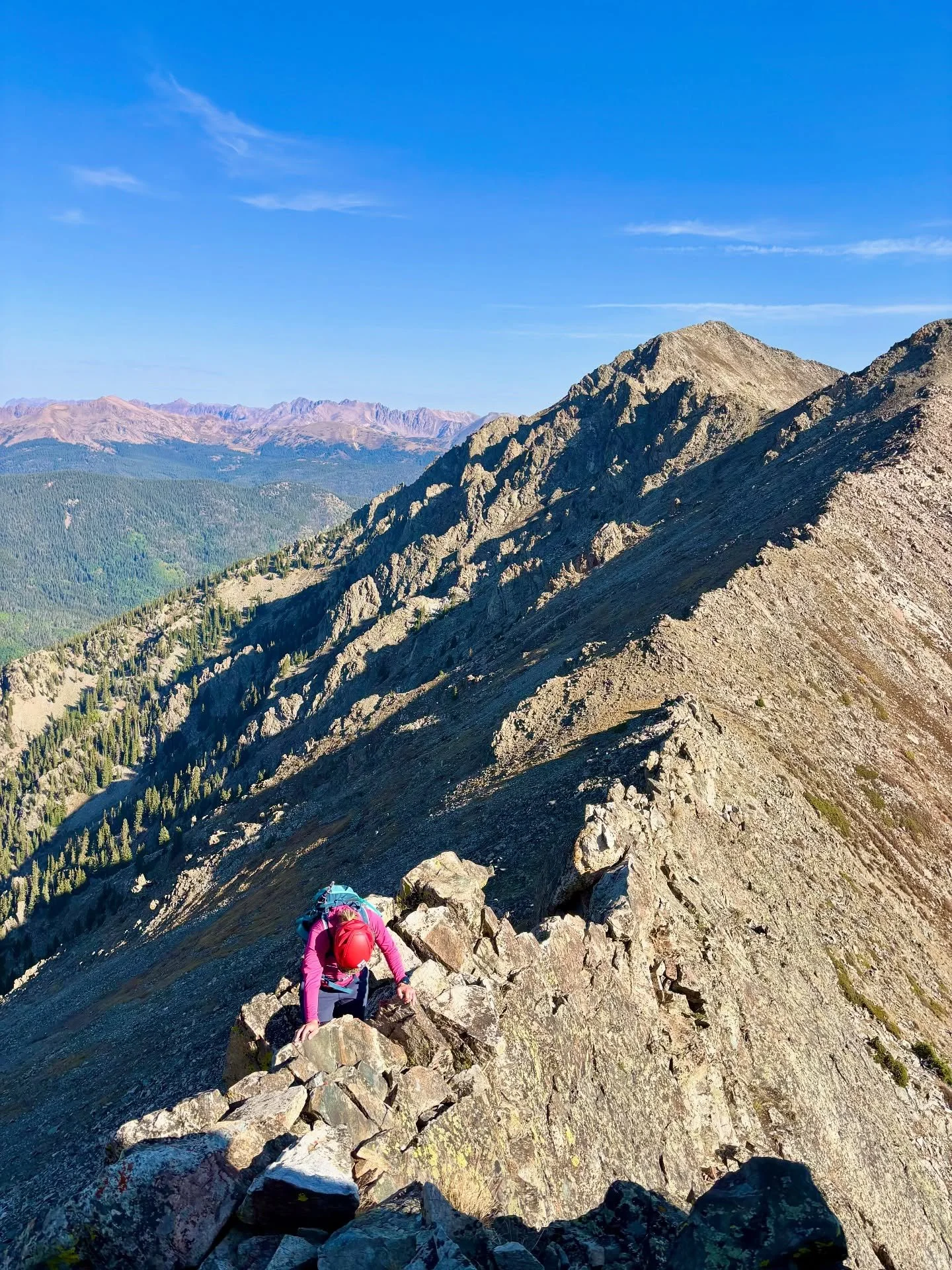 Tenmile Traversin&rsquo; ⛰️ Remind me to skip miles 11-17 next time