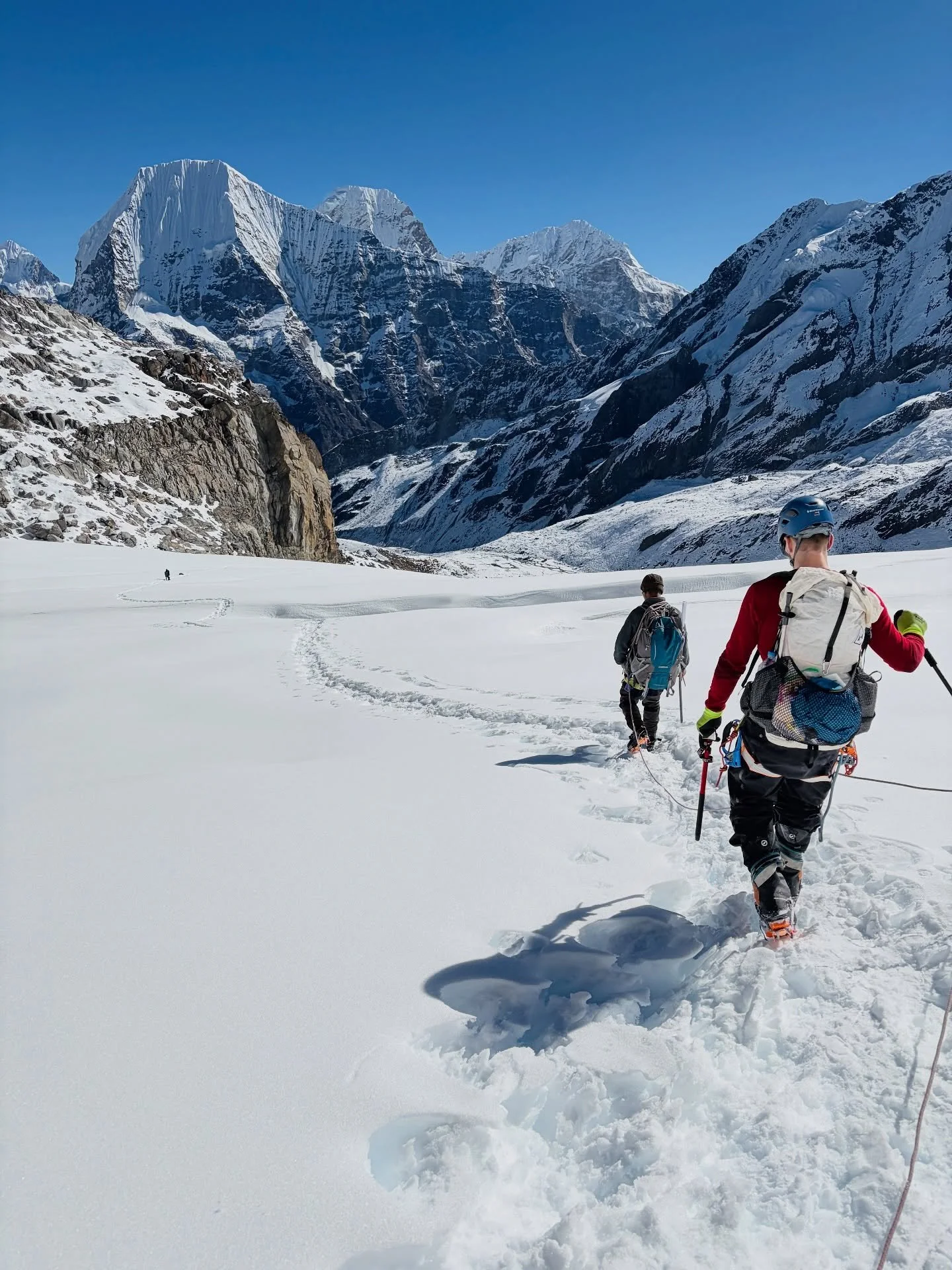 Nepal Part 2: After taking a rest day in Na, we turned our sights to our first objective of the trip, a mountain named Yalung Ri (18,471&rsquo;). This peak would help us acclimatize for the main objective of the trip: Pachermo Peak, which would top o