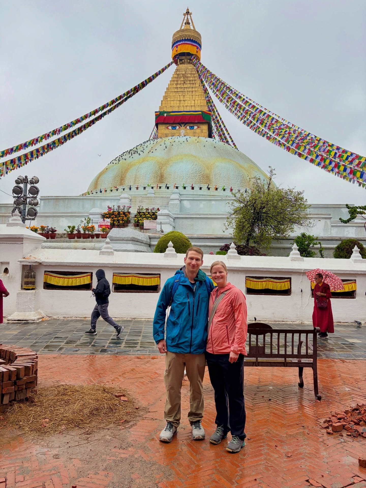 Nepal Part 4: Back in Kathmandu. When we got back to Kathmandu, we discovered that Cyclone Montha was headed our way. We made the right decision to bail when we did. The mountains got meters of snow, and it would have been a very bad situation for us