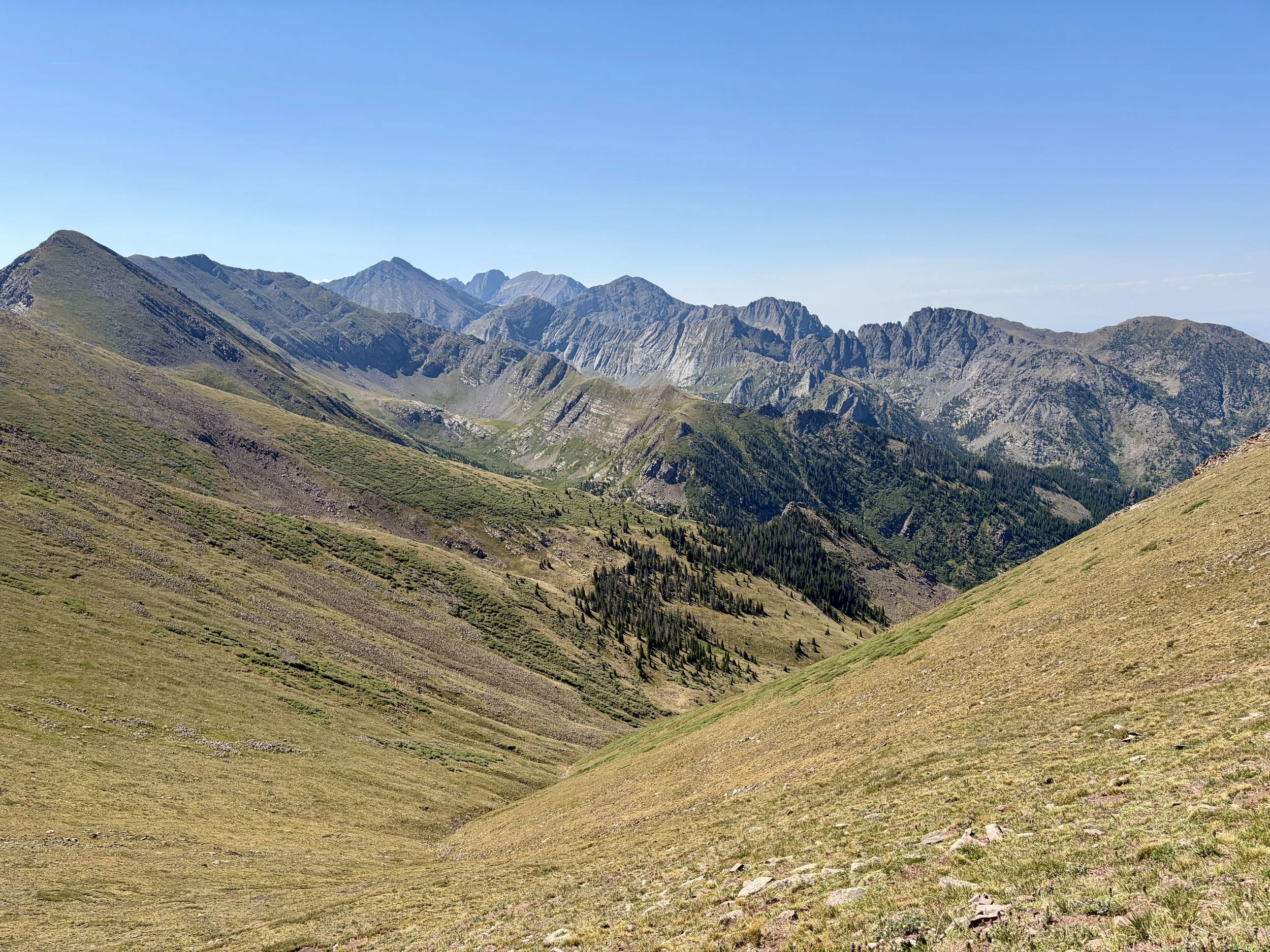 Backpacking in the Sangre de Cristo Wilderness, Westcliffe, Colorado