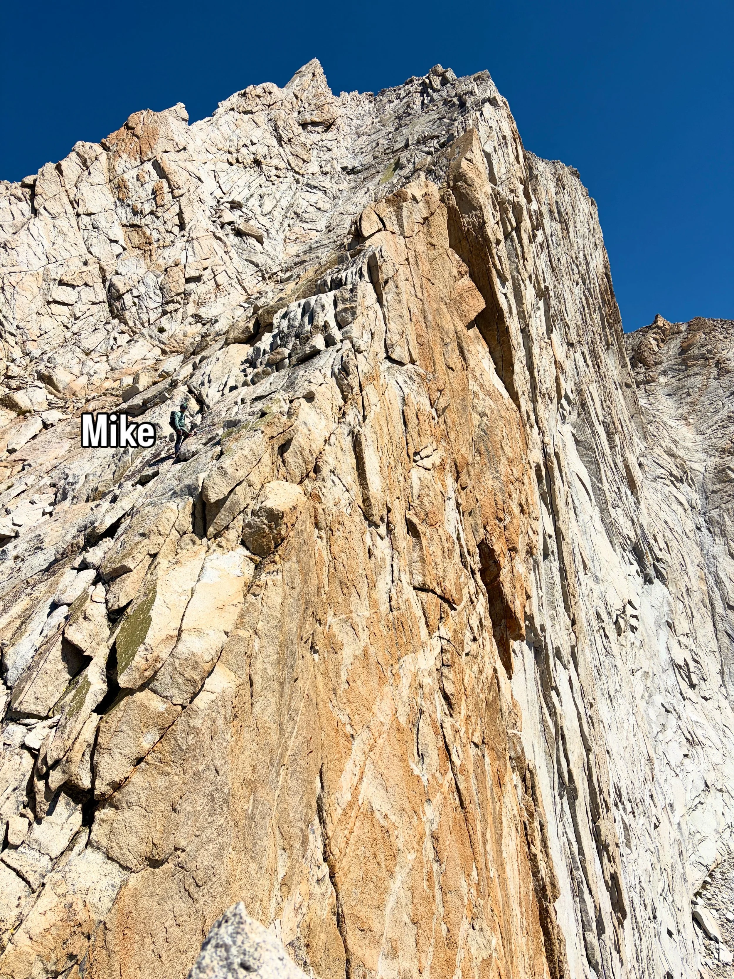 West Ridge of Mount Conness. We finally did a trip that combined our two favorite summer activities ⛺️🧗🏼&zwj;♀️. What a ridge it was! We&rsquo;ve never climbed anything with such consistent exposure, and it sure made for an unforgettable day in the