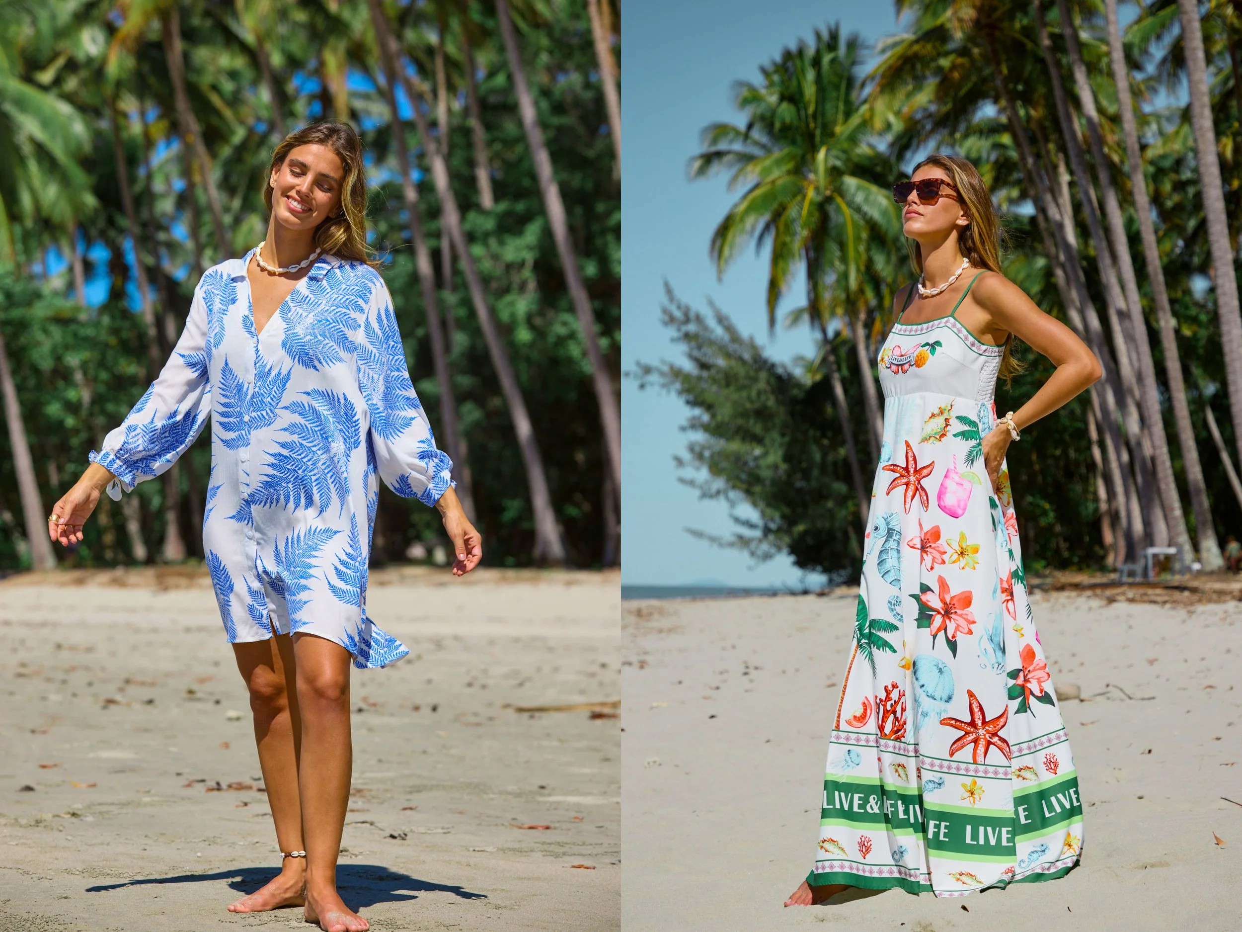 resortwear ecommerce lookbook fashion photographer tropical outdoor andrew ho photography australia queensland beach campaign
