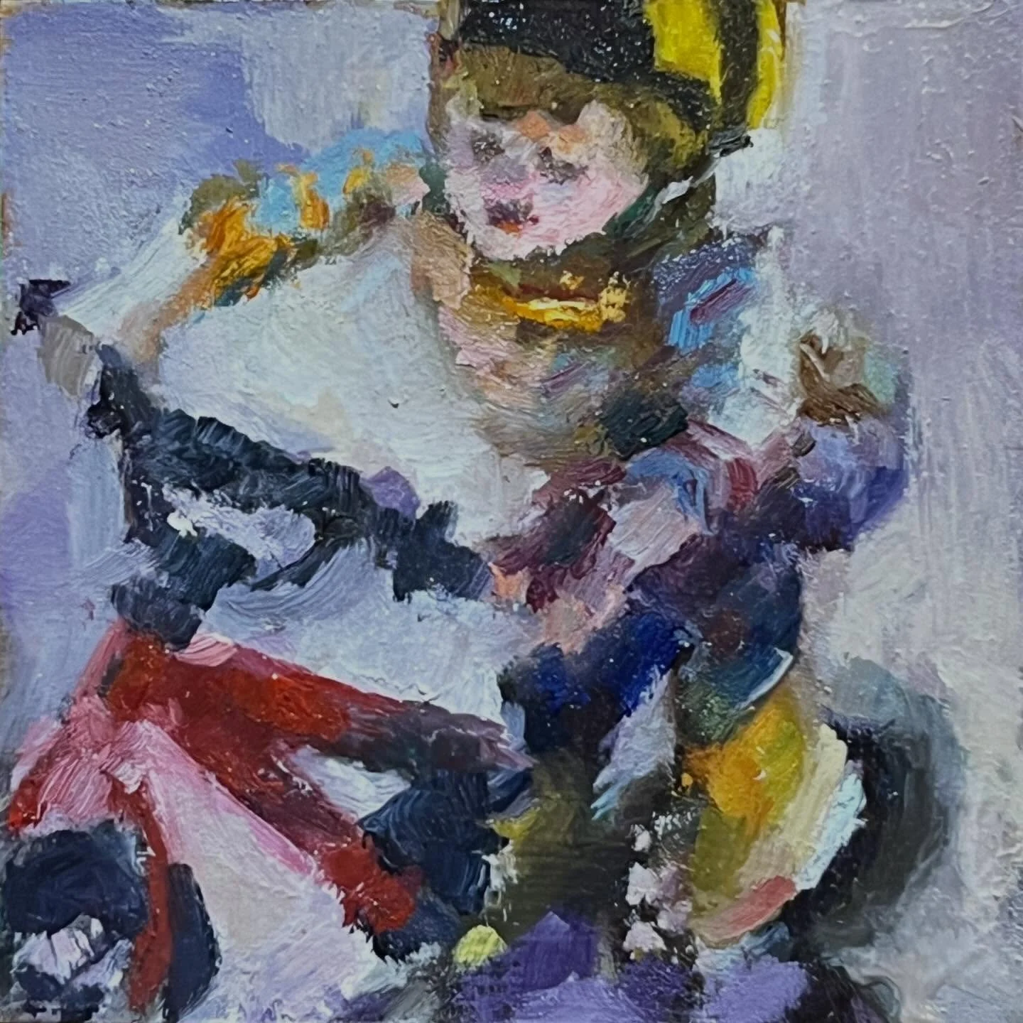 Last Day  prep #kingstonsquarefootshow
One last piece managed; the last of those readied for &ldquo;The Love of Minis&rdquo;. Just 2 days off then a whirlwind of a Valentine weekend. Enjoy the show,  800 delightful choices from over 80 artists. What 