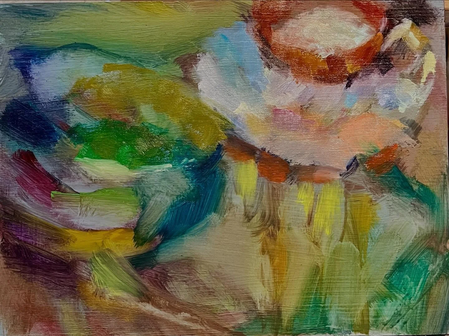 Day 32 #kingstonartistevents
Some of the work done during the January Strada Easel challenge is to be at the &ldquo;For the Love of Minis&rdquo; show. This one &ldquo;Tea Party&rdquo; is on the easel now &amp; hopefully finished tomorrow. #teaparty #