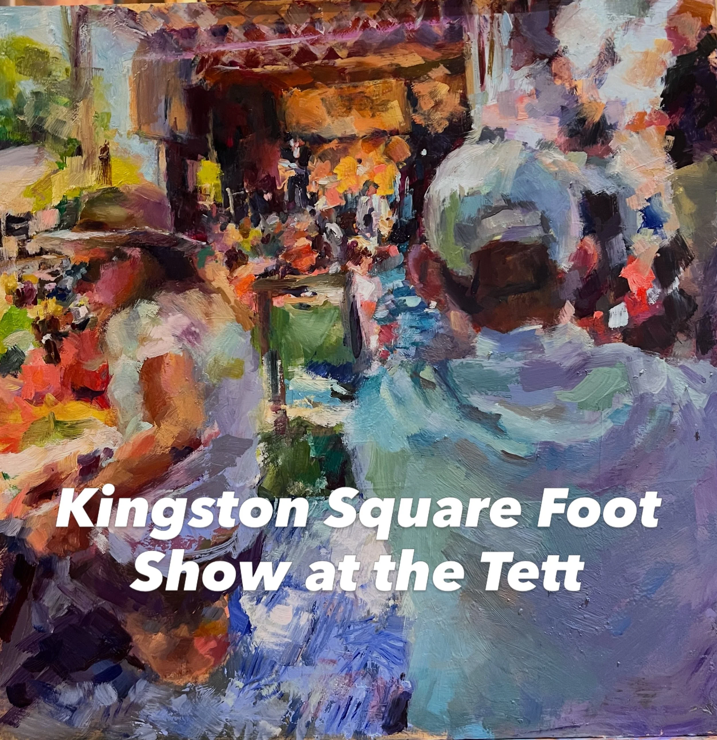 &ldquo;Skeleton Park Arts Festival&rdquo; oil on aluminum ready to hang or frame. Sketching at festivals starts the painting process with an infusion of fun, excitement &amp; joy of being among friends. Find this &amp; others online or in person at t