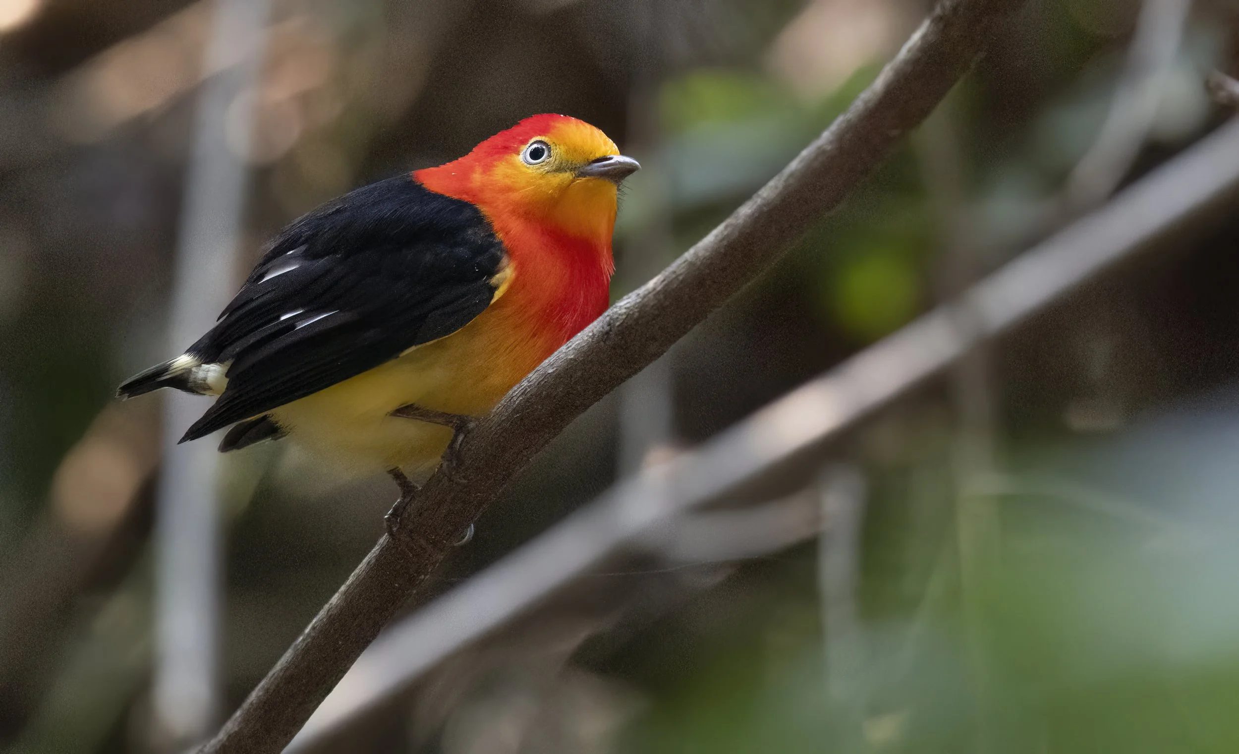 Band-tailed Manakin